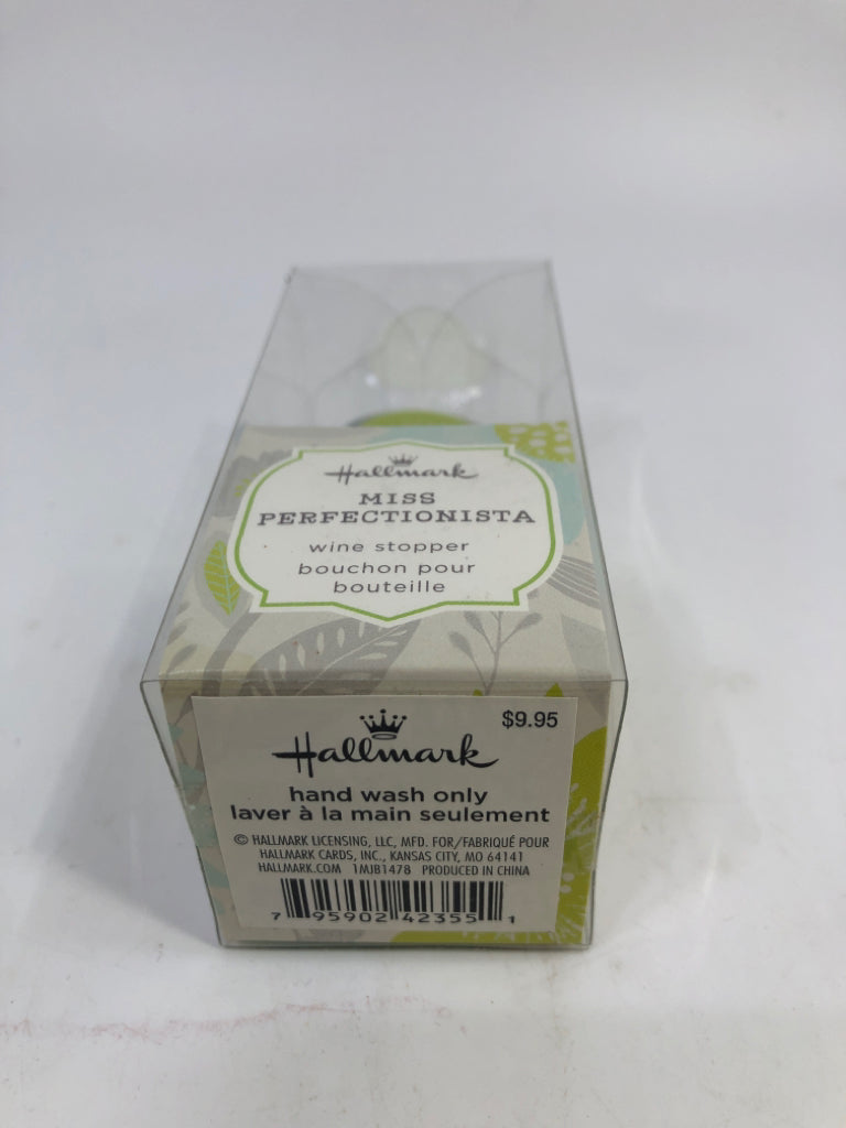 NIP WINE STOPPER MISS PERFECTIONISTA.