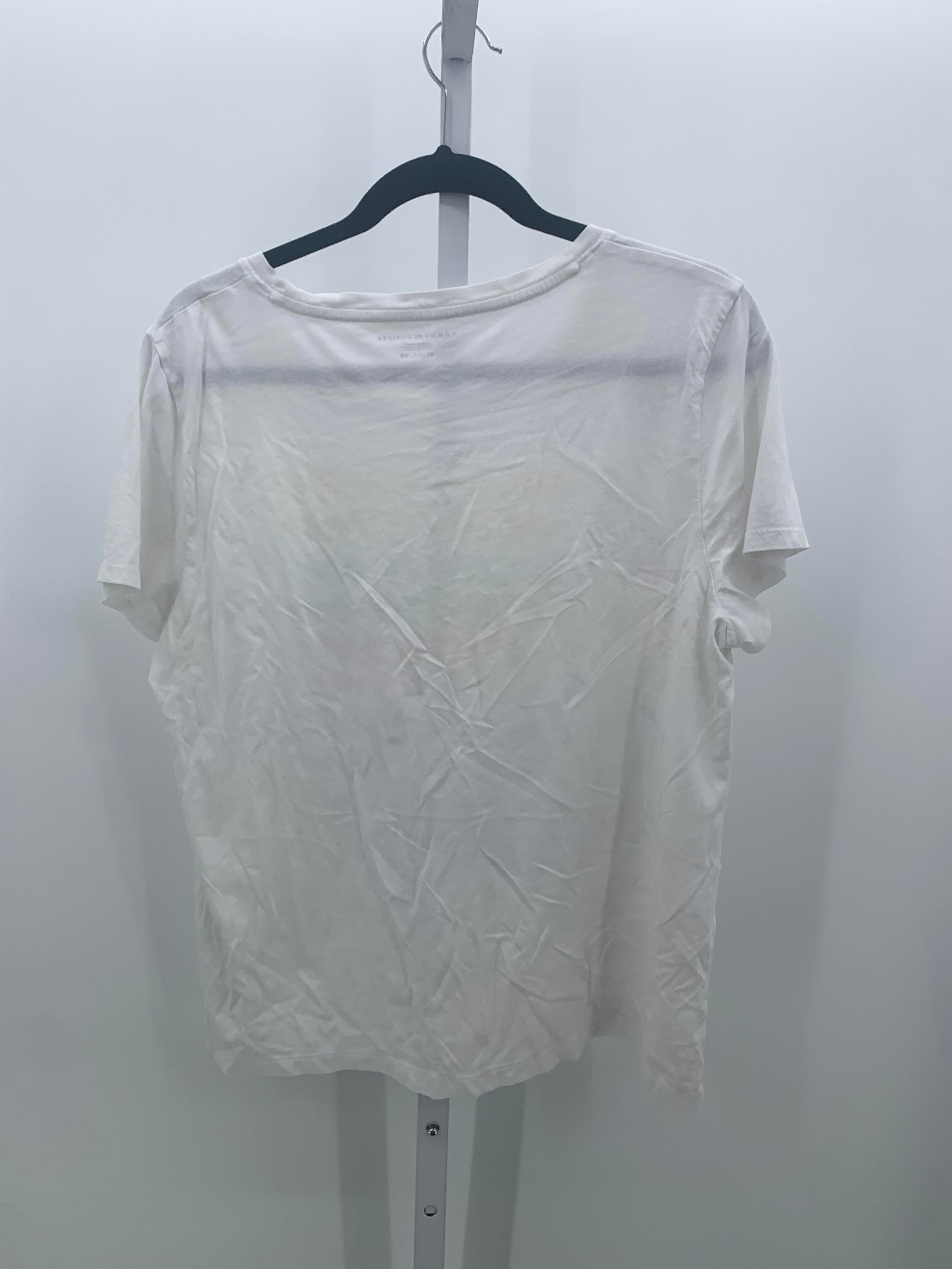 Tommy Hilfiger Size Extra Large Misses Short Sleeve Shirt