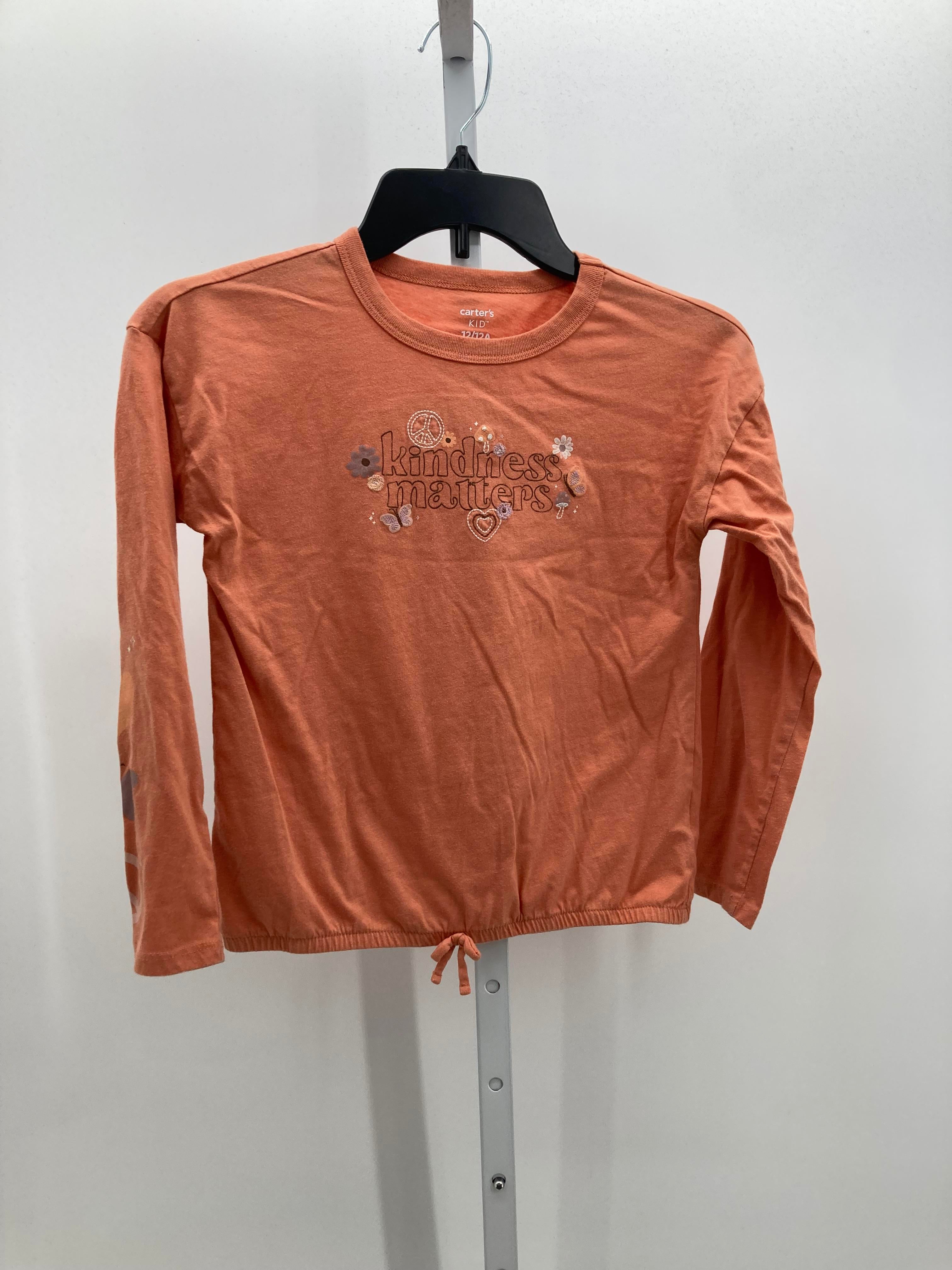 Carters Size 12 Girls Long Sleeve Shirt