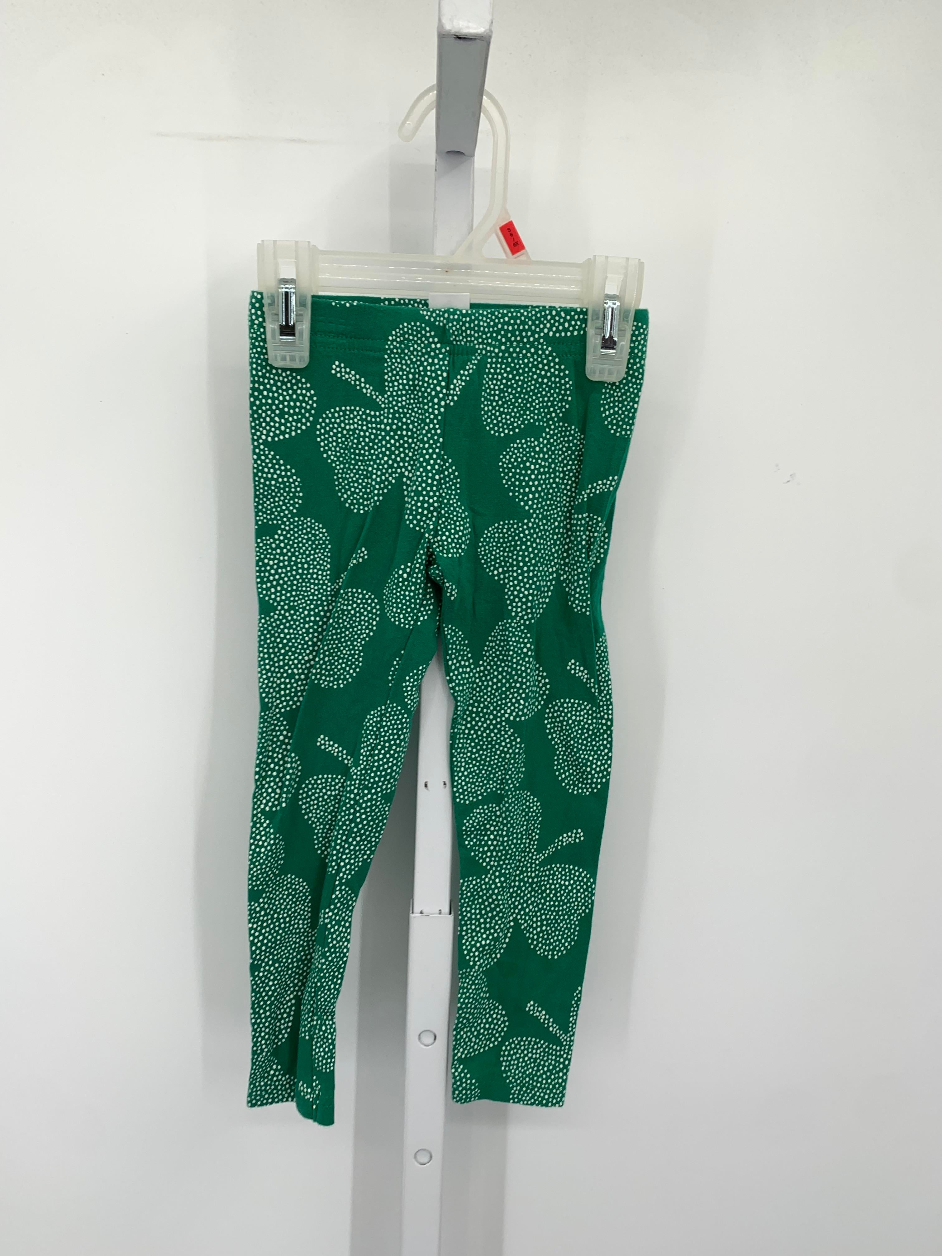 LEGGINGS WHITE DOTS SHAMROCK