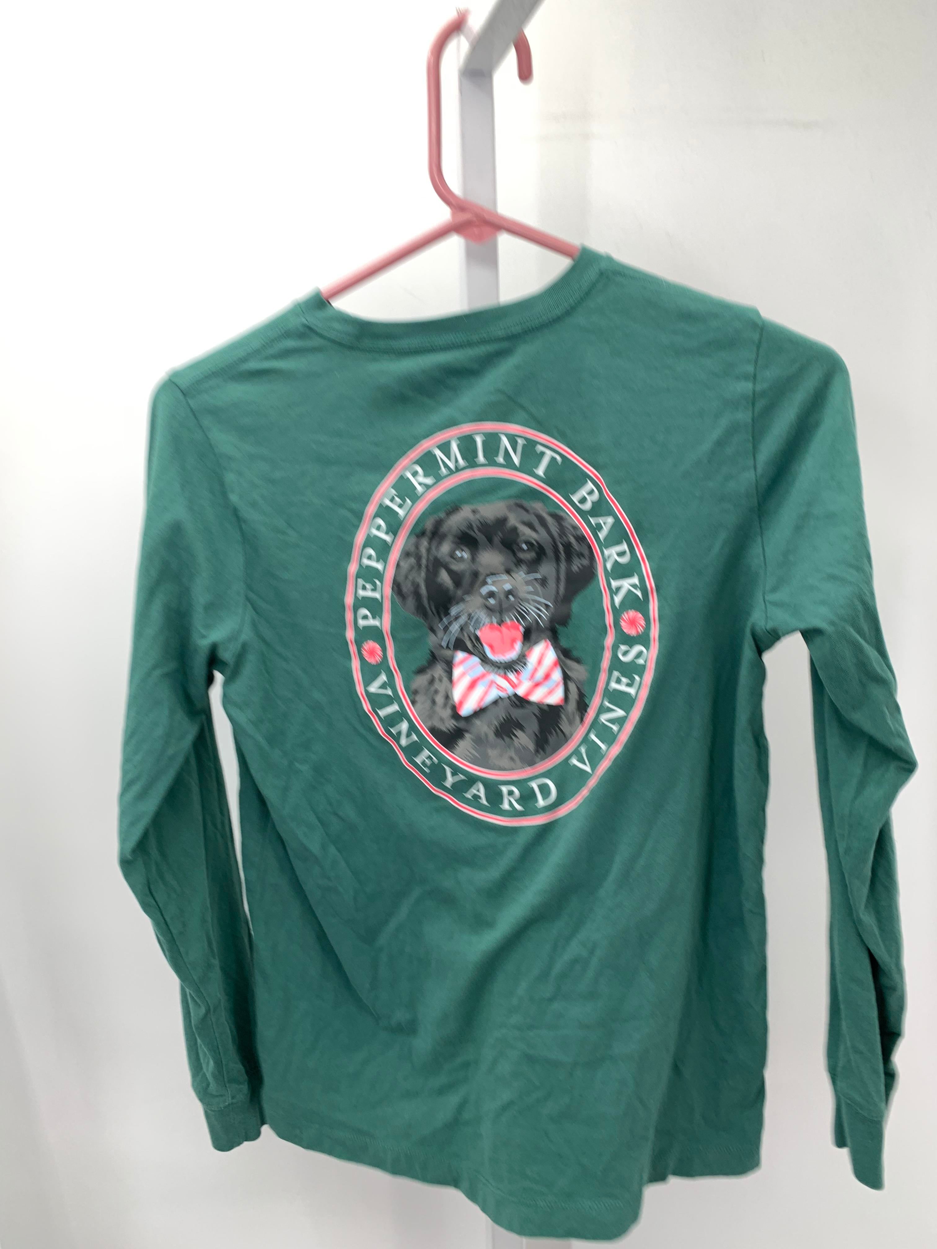 LONG SLV SHIRT PEPPERMINT BARK