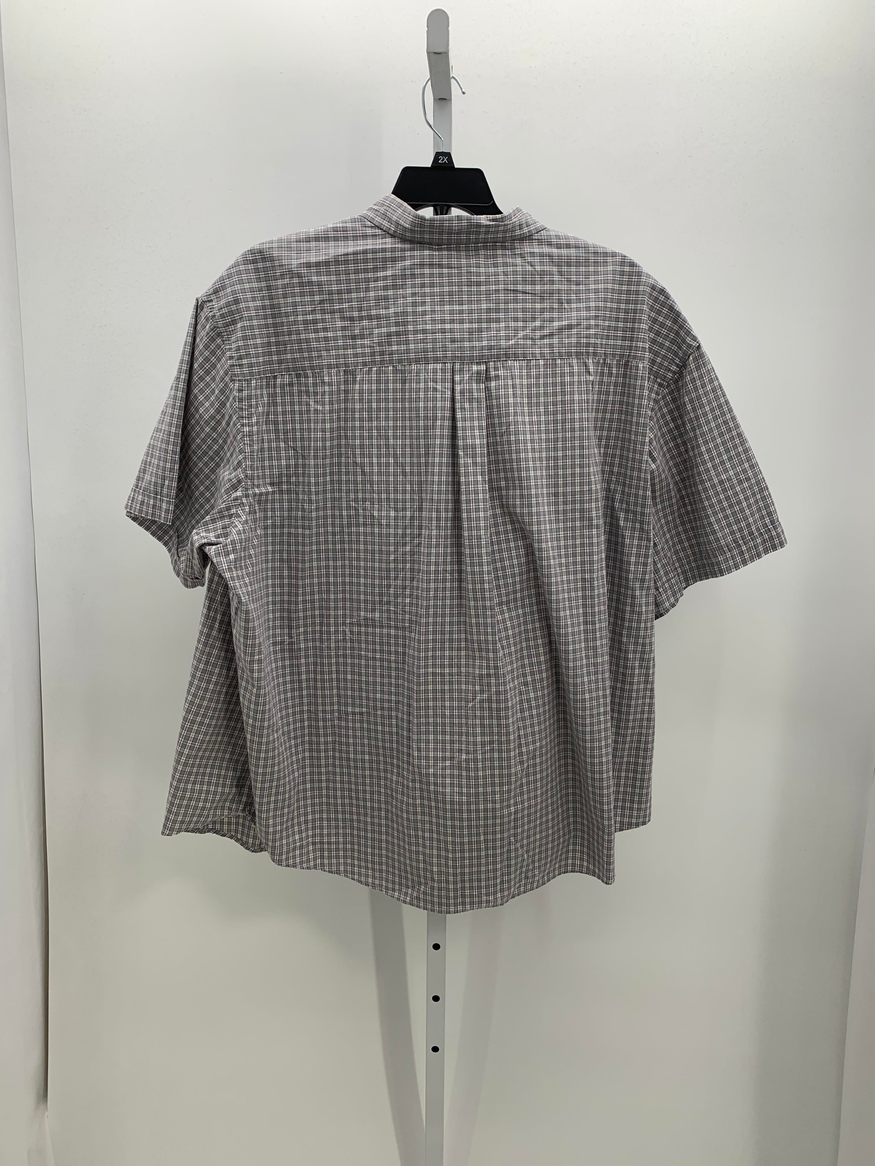PLAID BTN DOWN