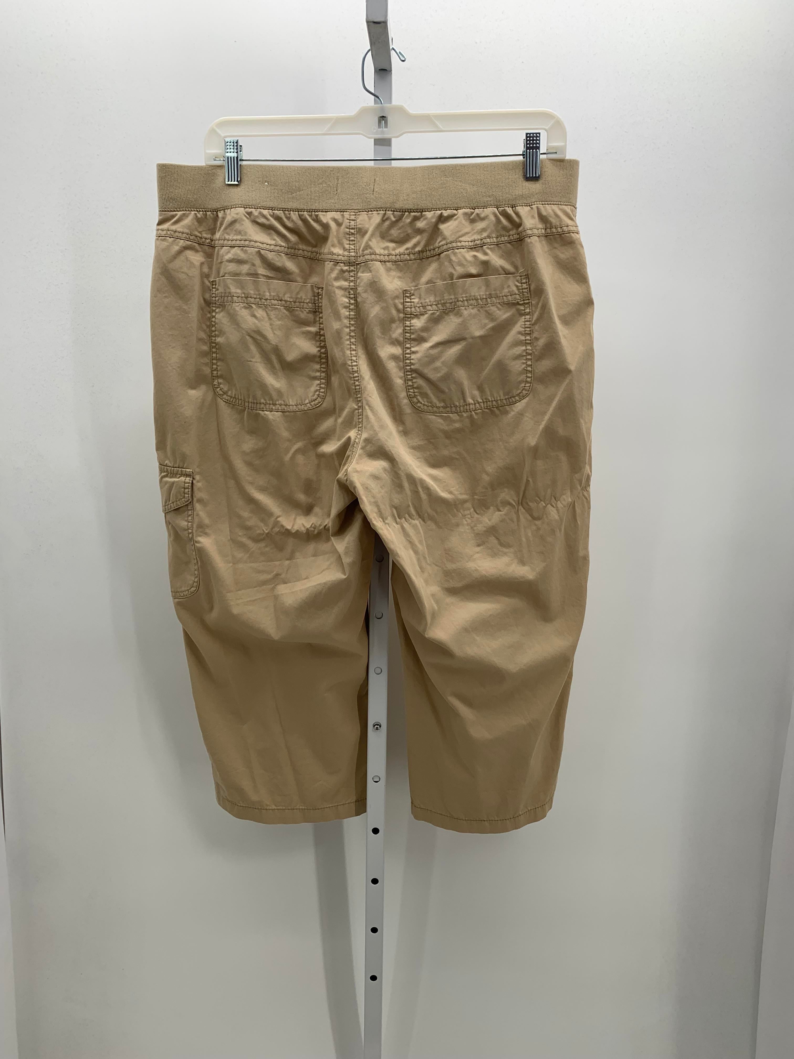 St. Johns Bay Size 18 W Womens Capri Pants