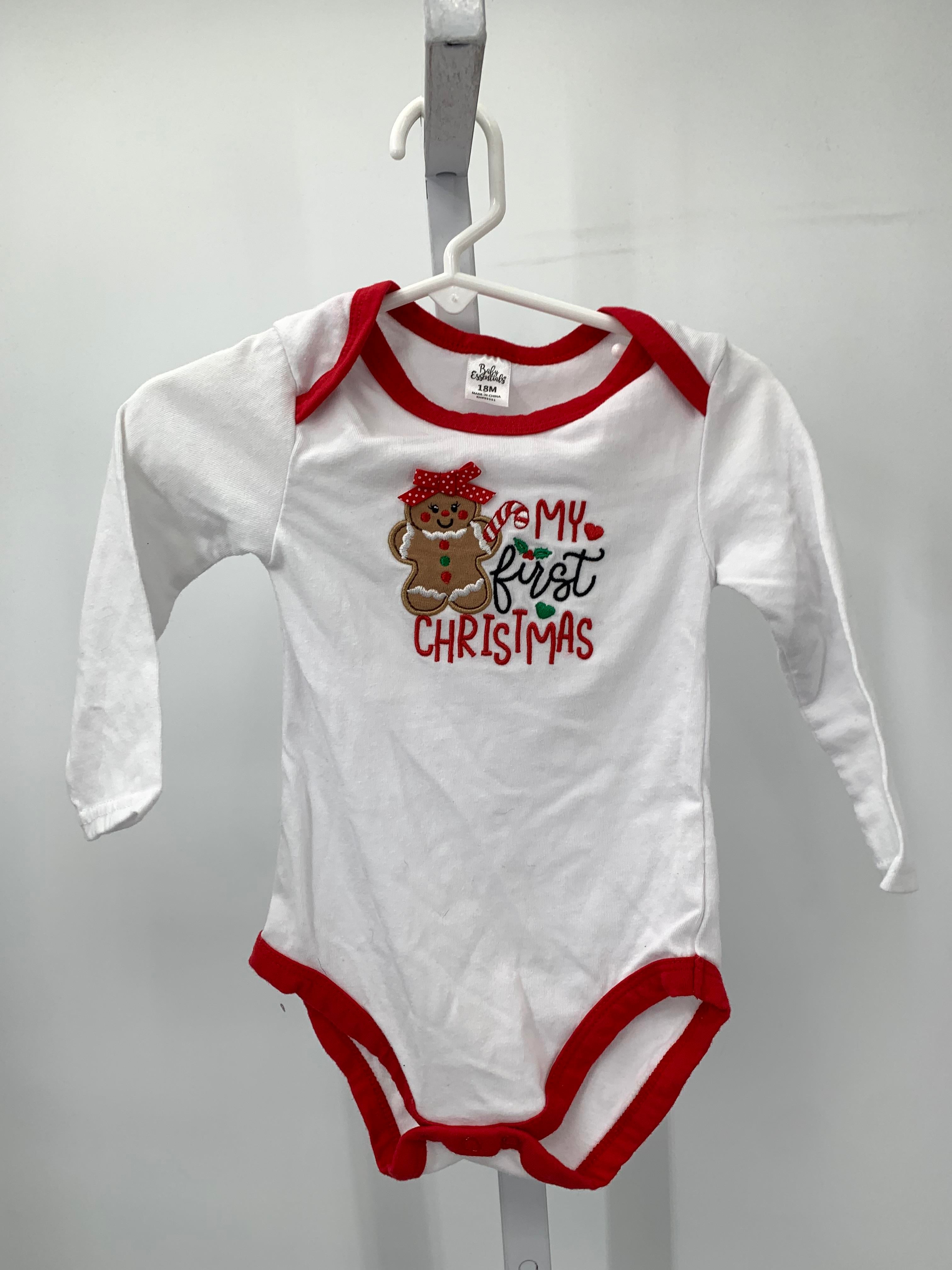 LONG SLV SHIRT MY FIRST XMAS
