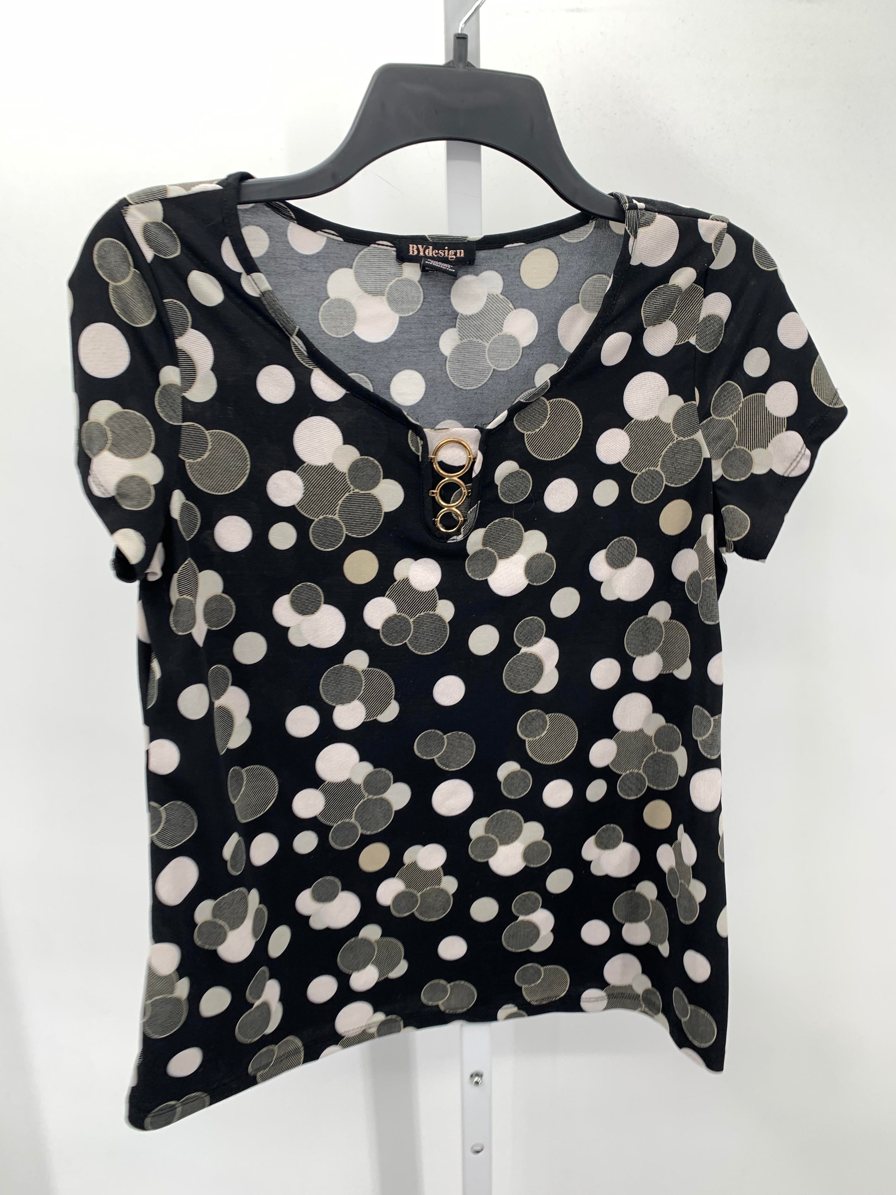 By Design Size Small Misses Short Sleeve Shirt