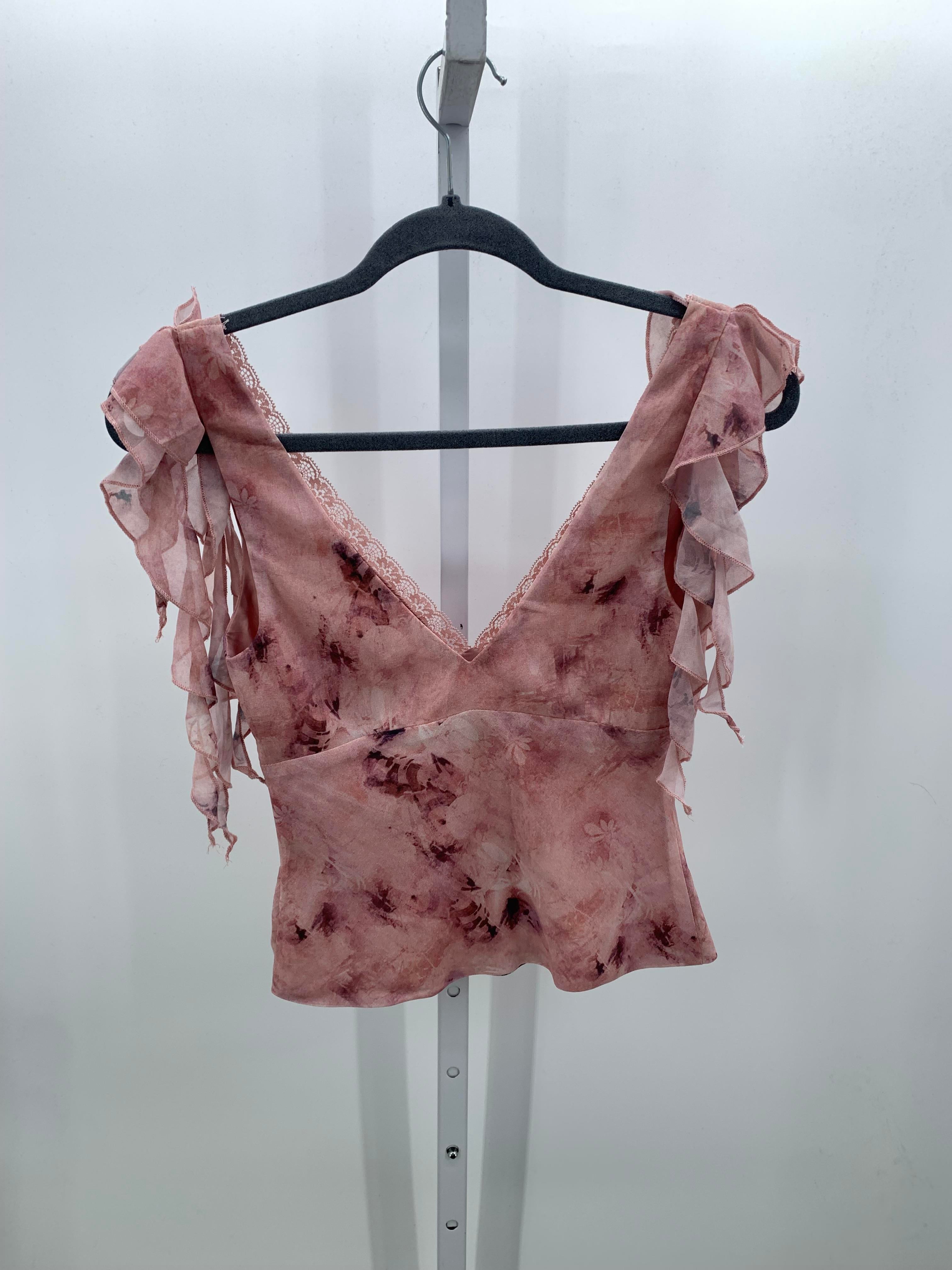 Size 2 Juniors Sleeveless Shirt