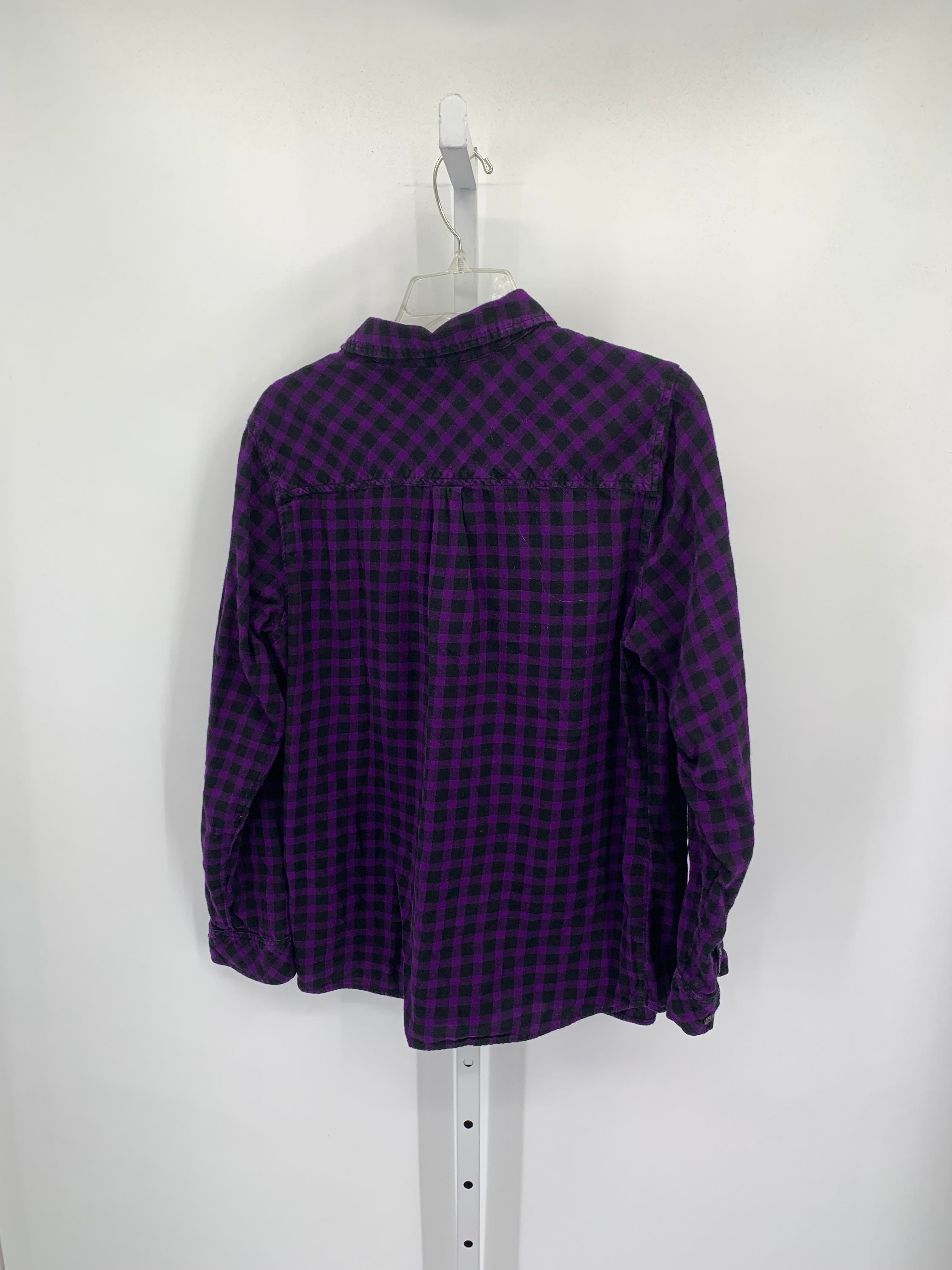 Croft & Barrow Size Large Misses Long Sleeve Shirt