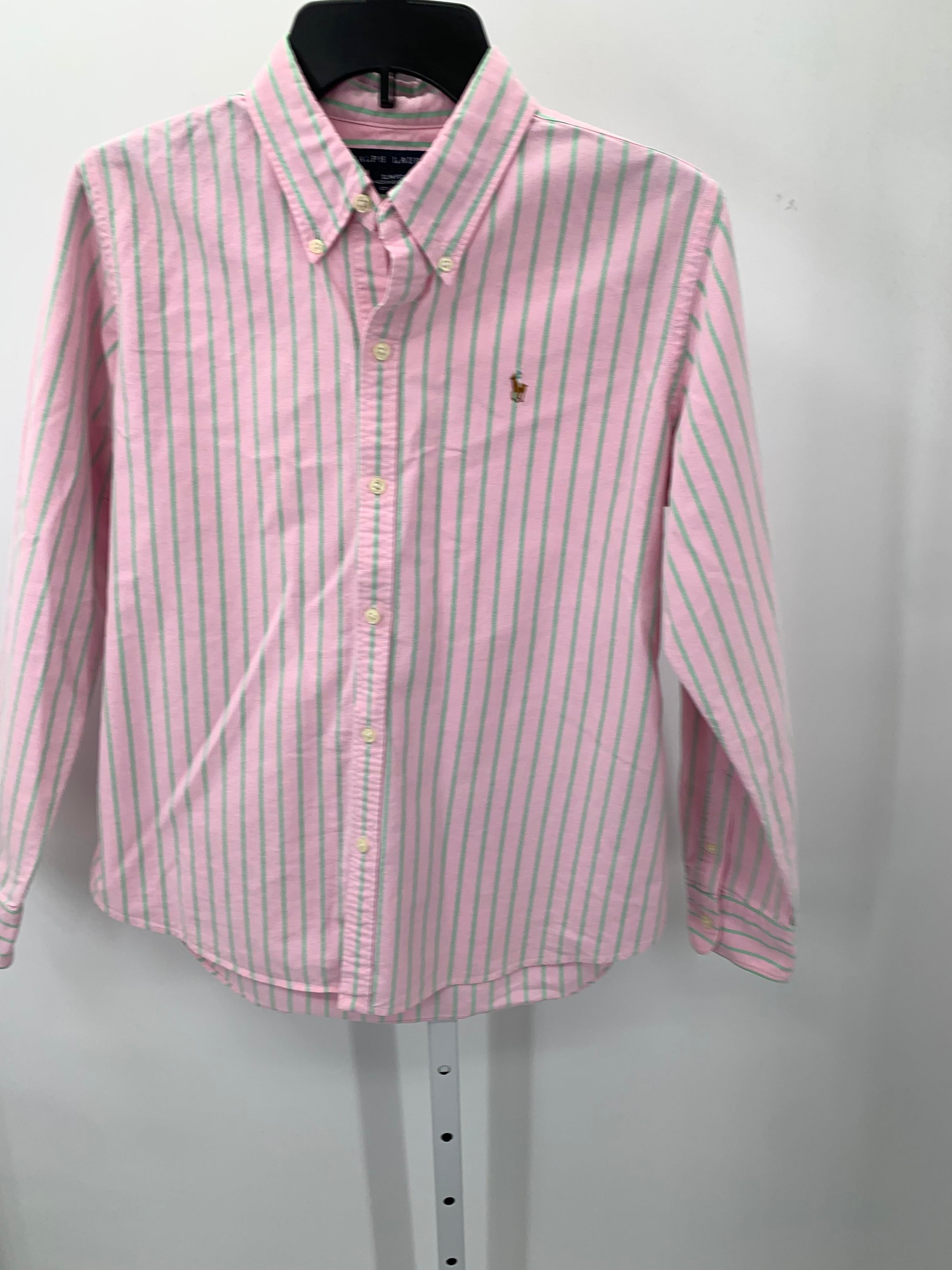 Ralph Lauren Size 12 Misses Long Sleeve Shirt