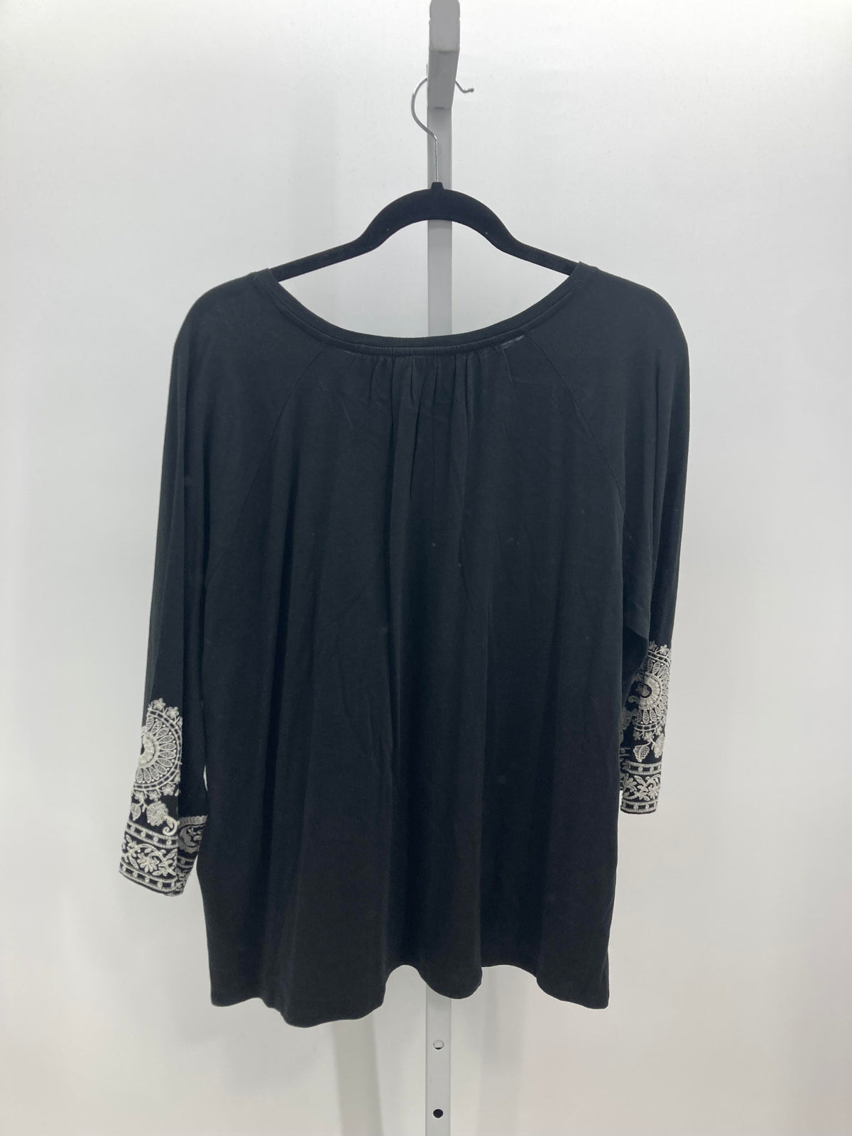 J-Jill Size Extra Large Misses 3/4 Sleeve Shirt