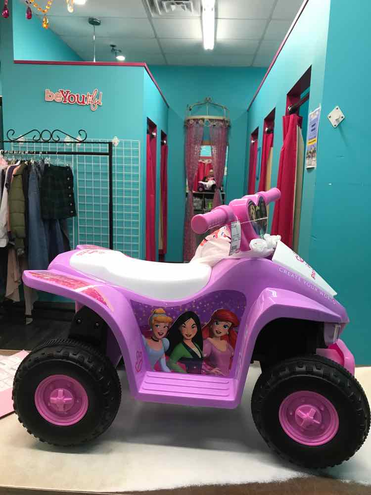 Colormates Cosmetics Hyper Toy Company 6V Disney Princess ATV Ride On