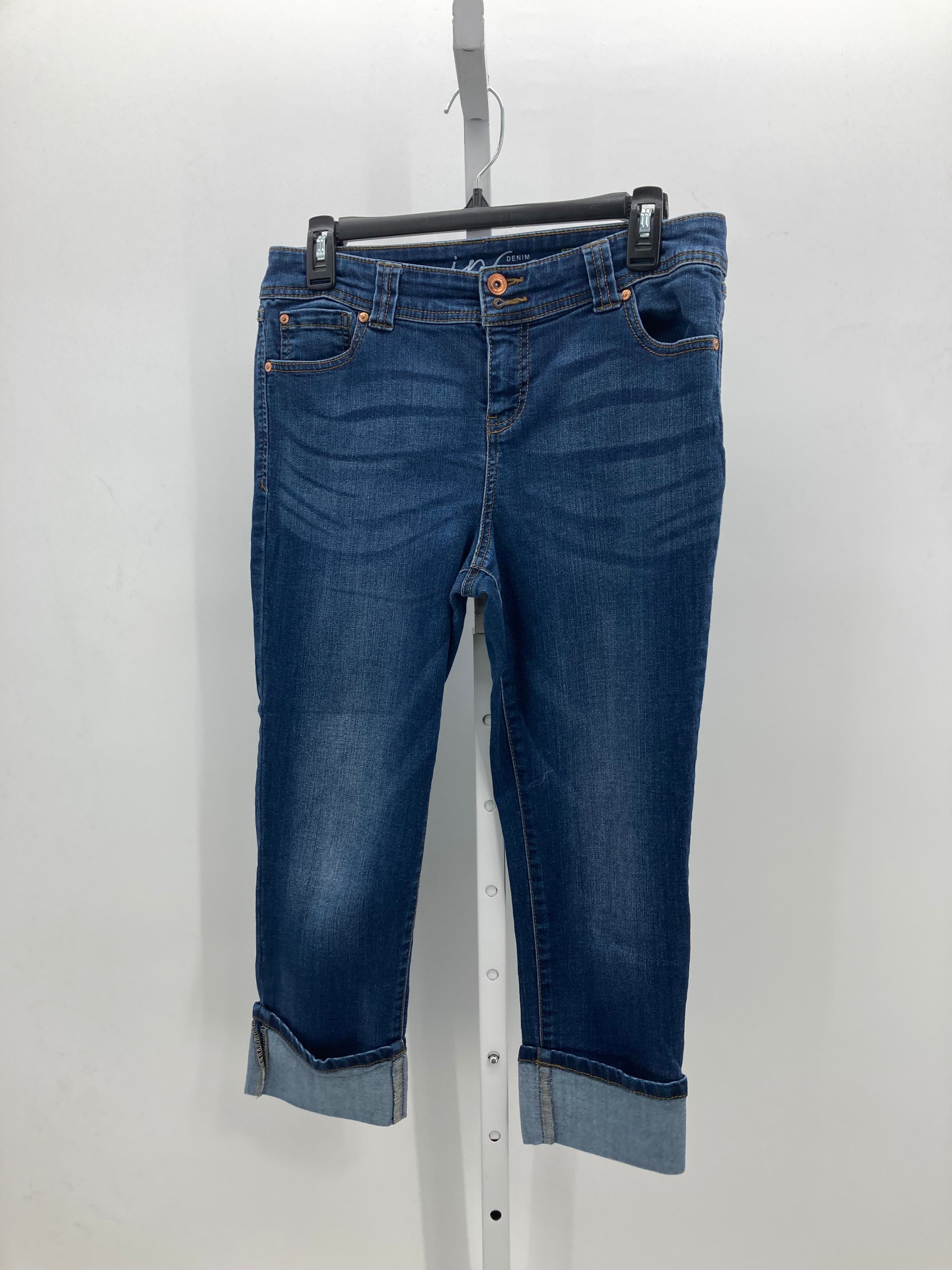 INC Size 10 Petite Petite Cropped Pants