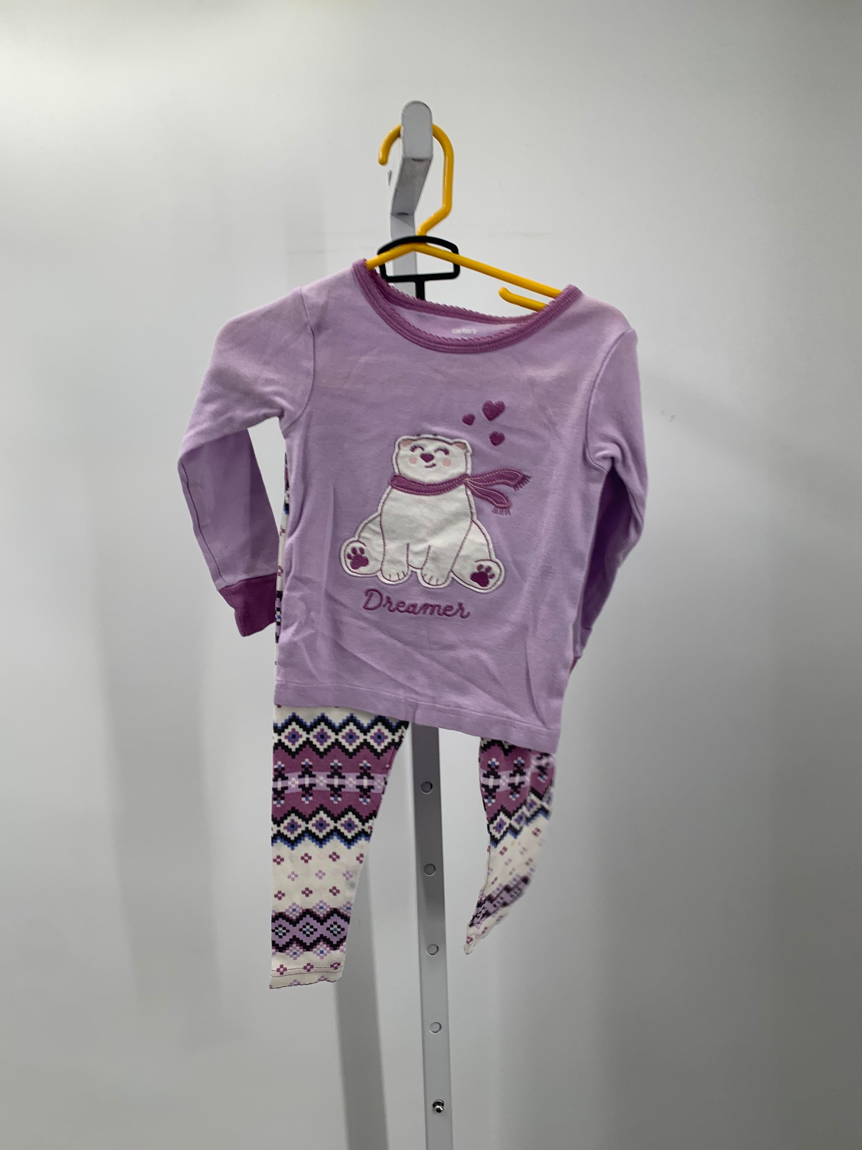 Carters Size 2T Girls Pajamas