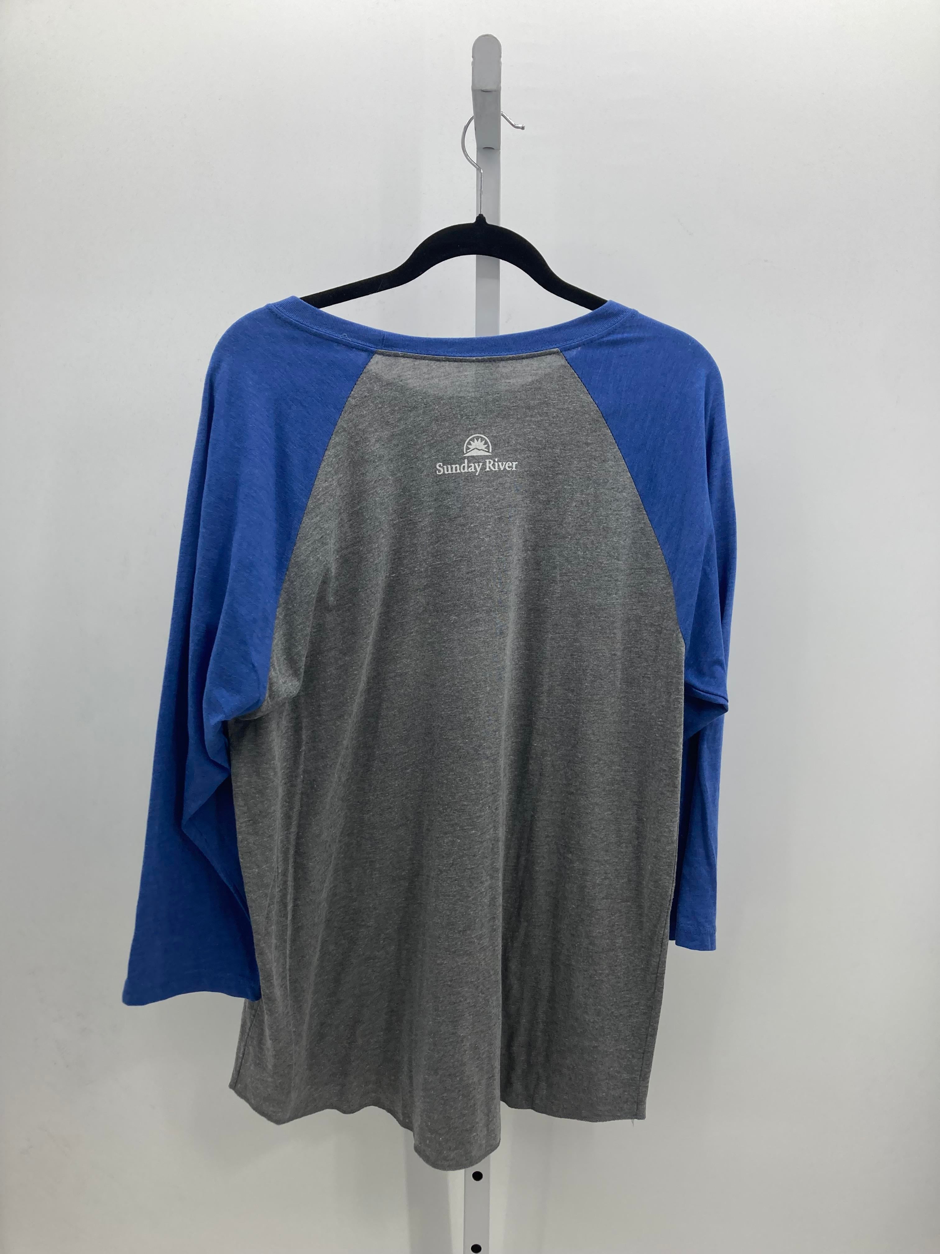 Size Extra Large Misses 3/4 Sleeve Shirt