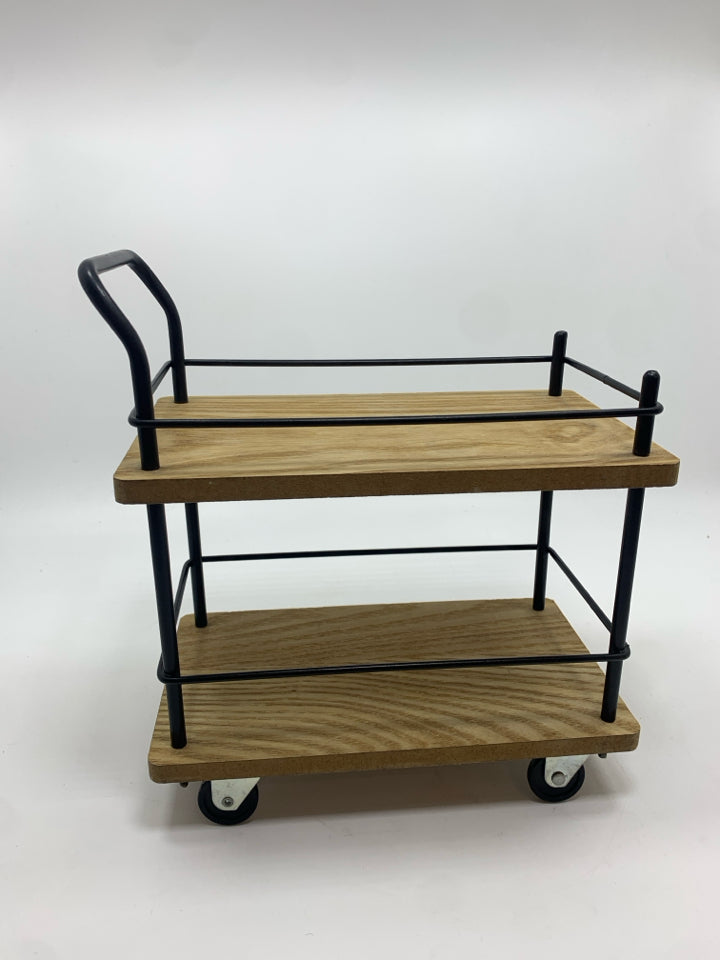 MINI 2 TIER BAR CART.