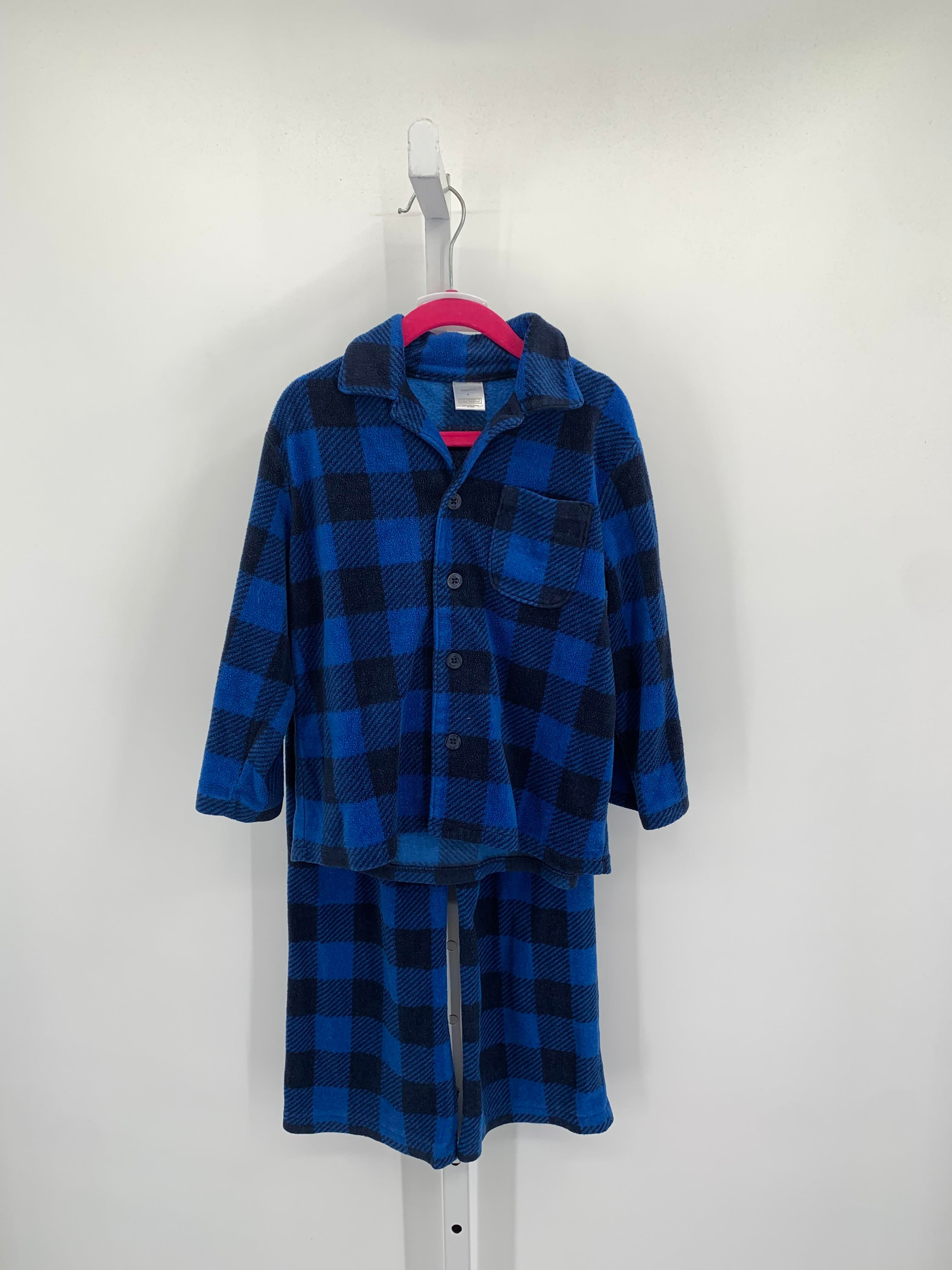 CHECKERED FLEECE PJS