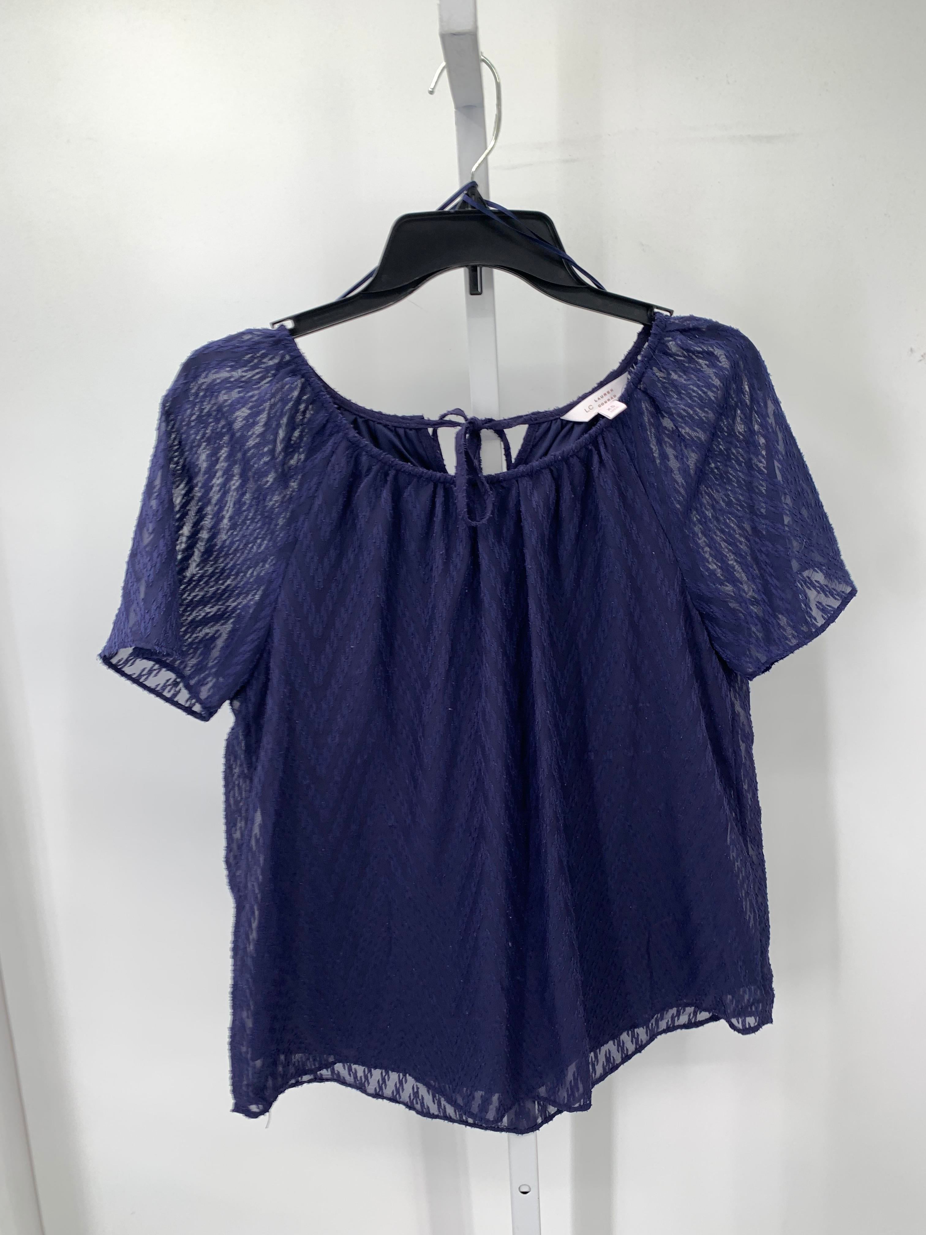 Lauren Conrad Size X Small Misses Short Sleeve Shirt