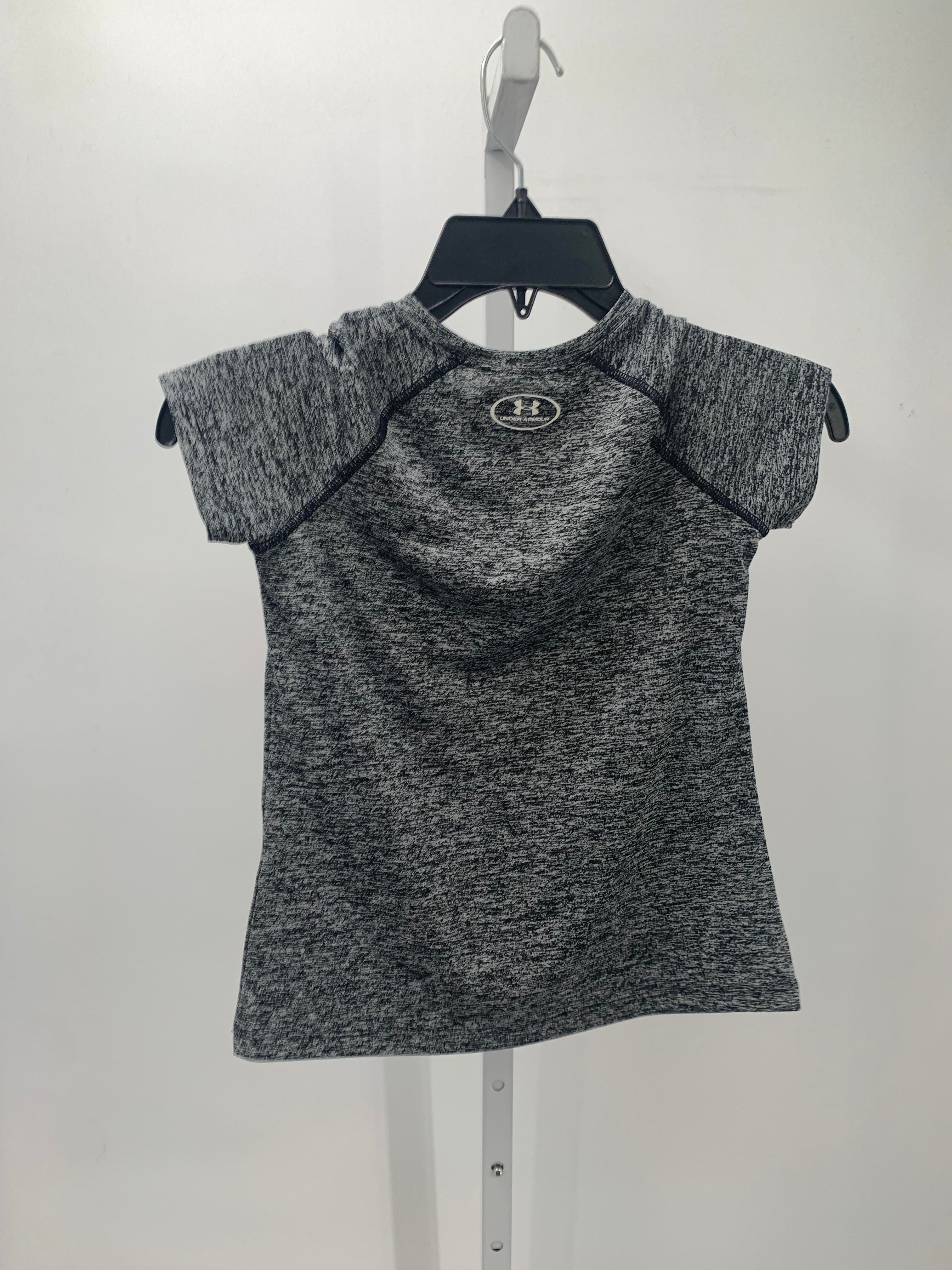 Under Armour Size 8 Girls Short Sleeve Shirt