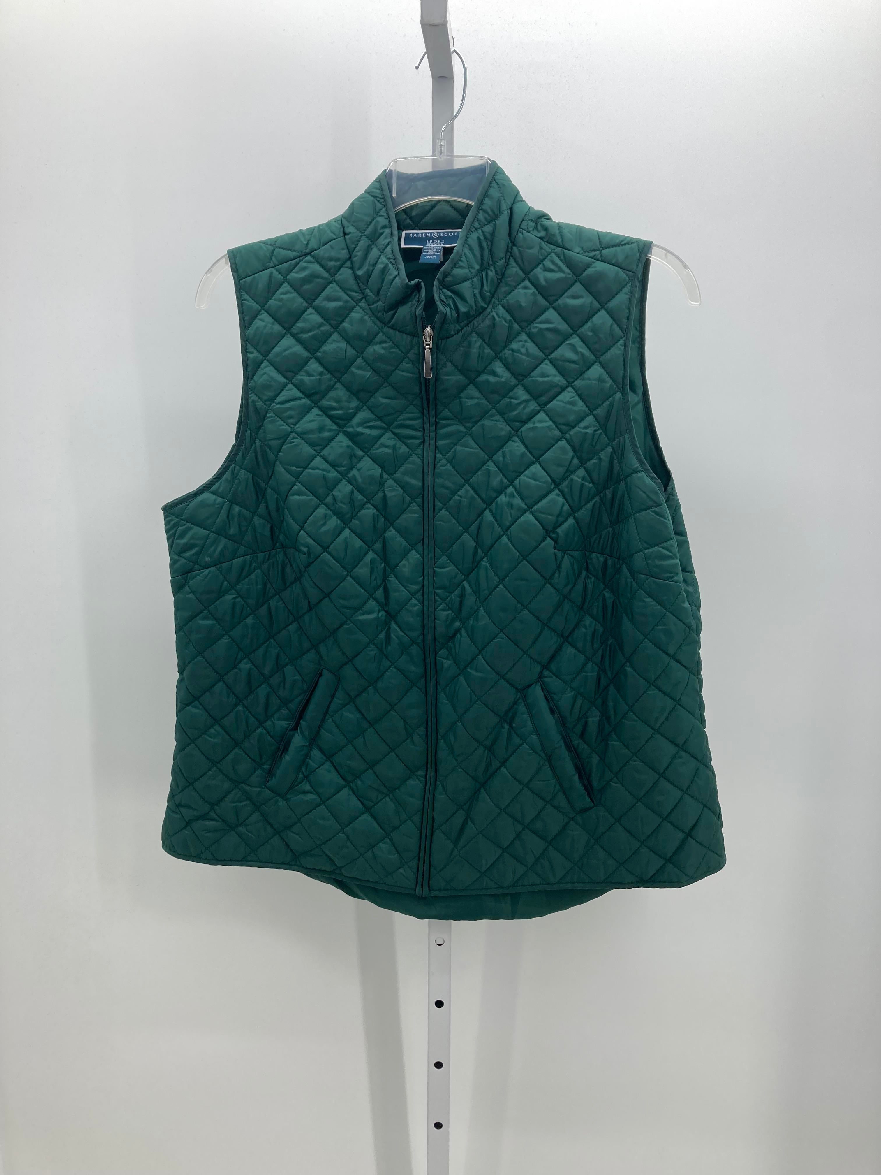Karen Scott Size 1X Womens Vest