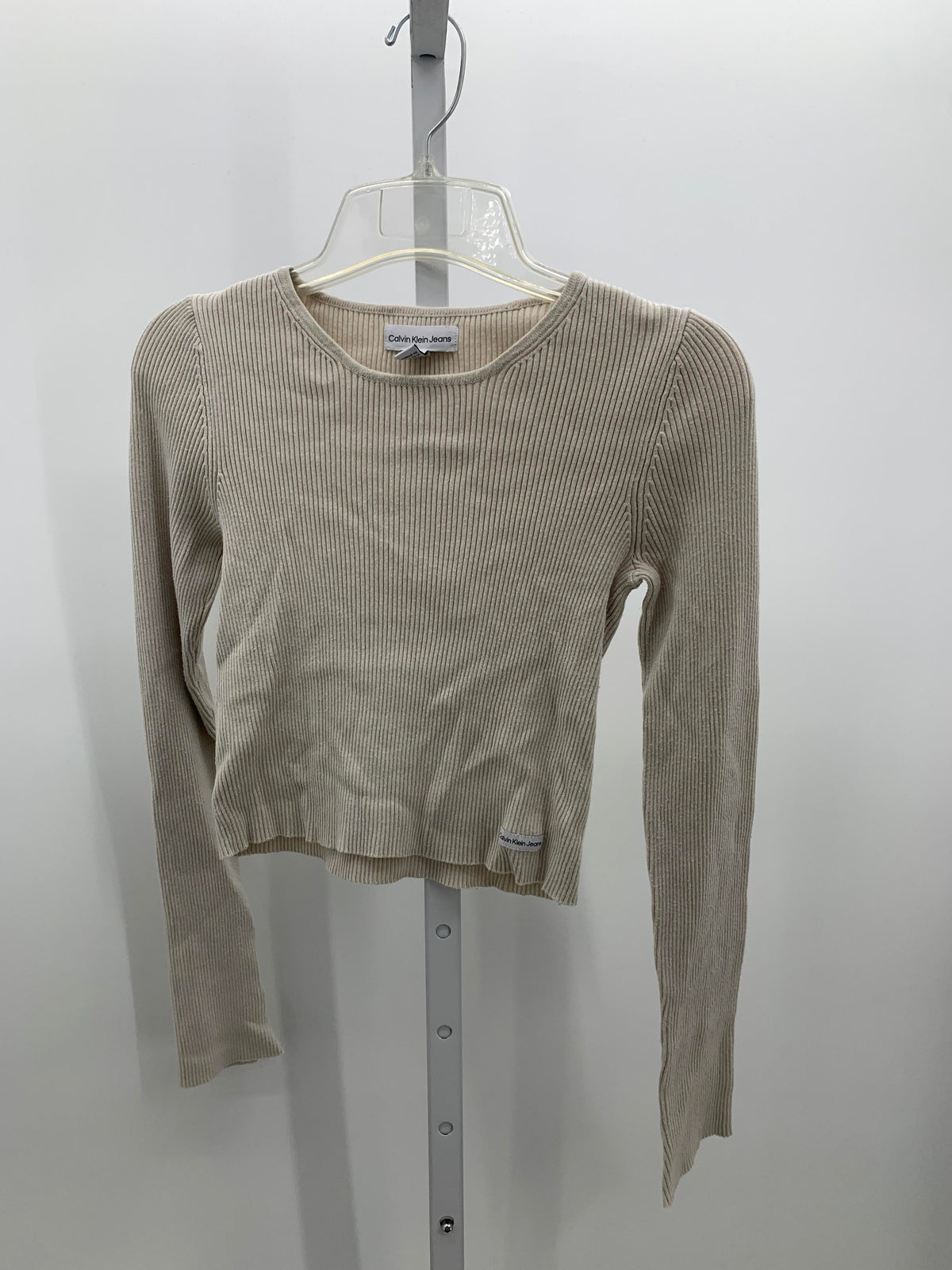 Calvin Klein Size X Small Misses Long Slv Sweater