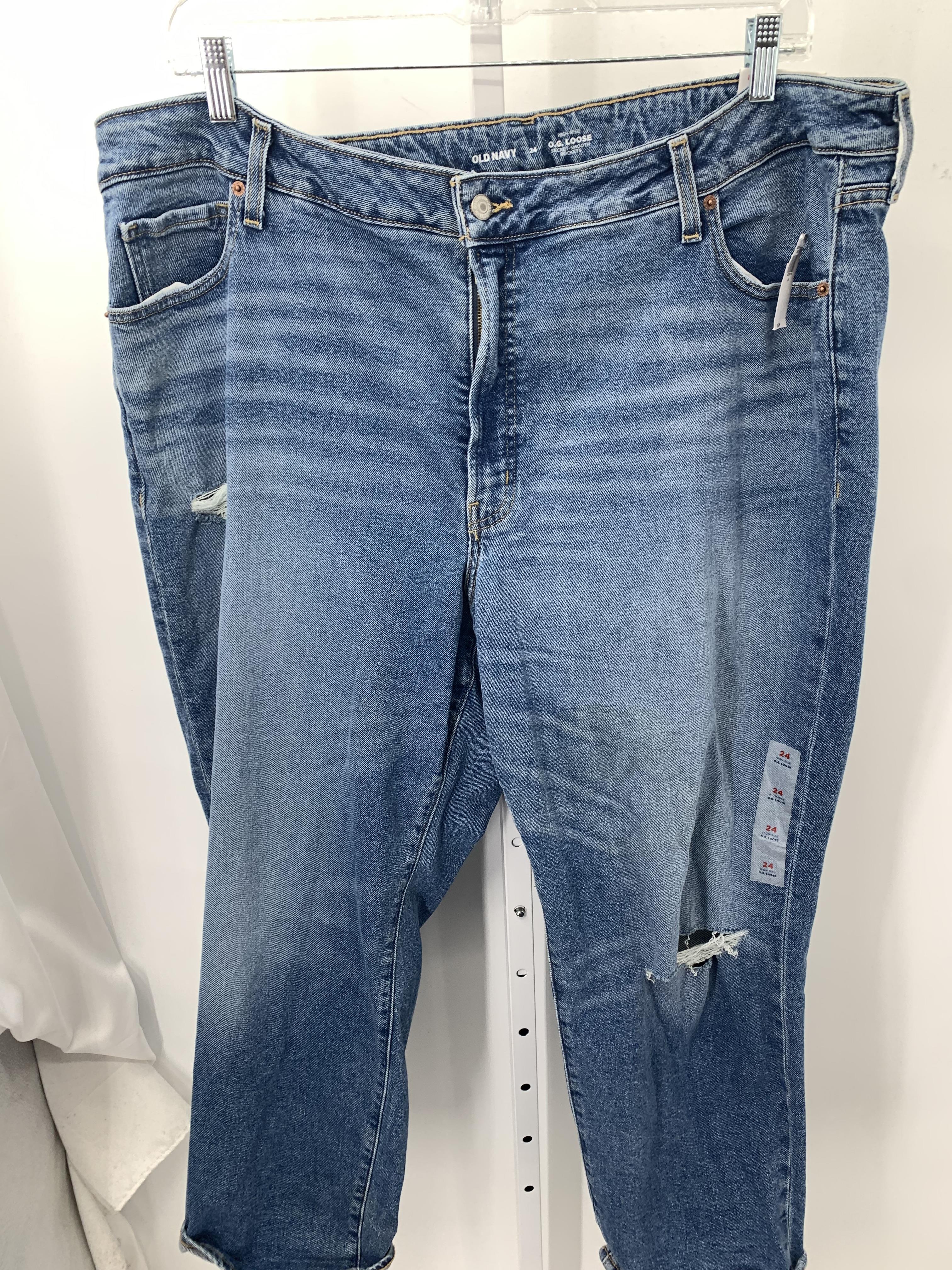 Old Navy Size 24 W Womens Jeans