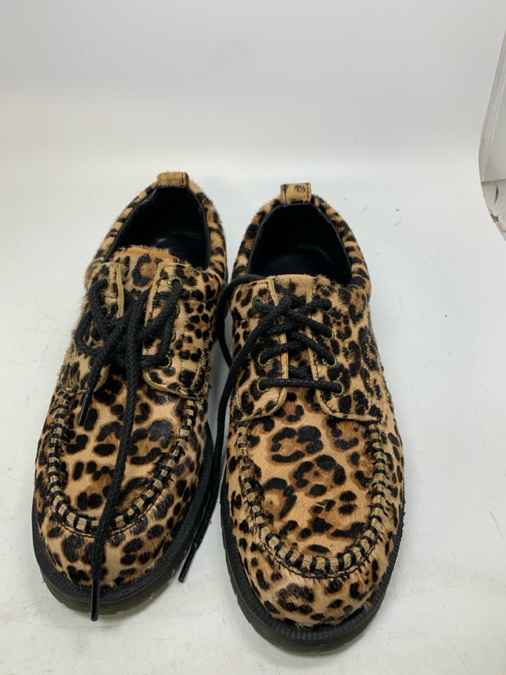 Dr Doc Martens Lowell Archive Leopard Shoes (Men-8, Wom-9)