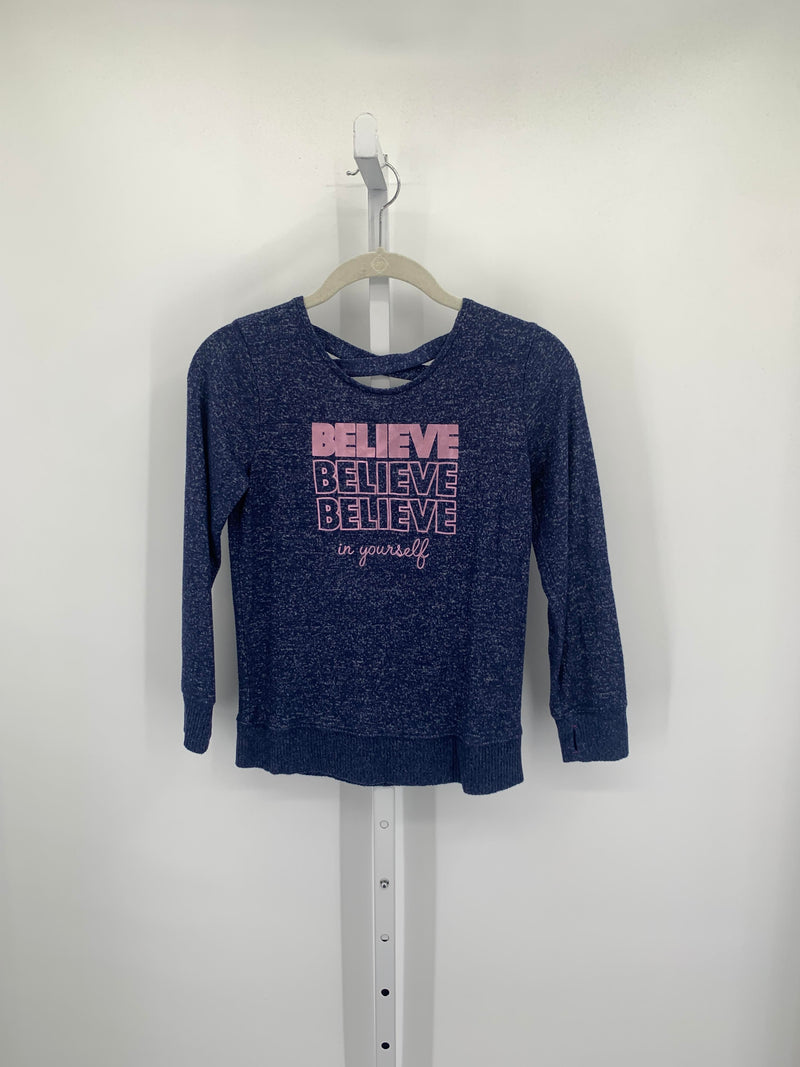 Xersion Size 7-8 Girls Long Sleeve Shirt