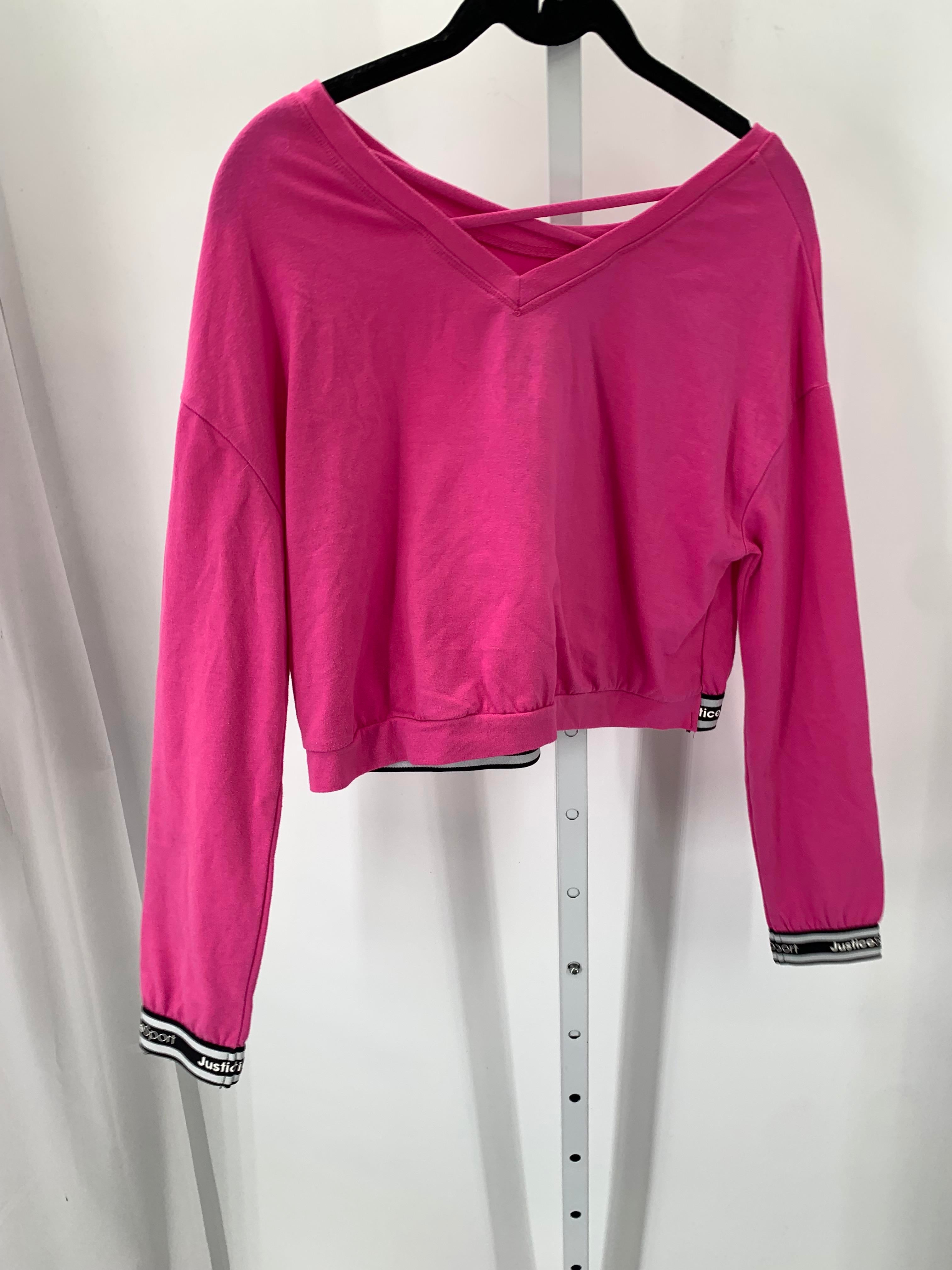 Justice Size 12-14 Girls Long Sleeve Shirt