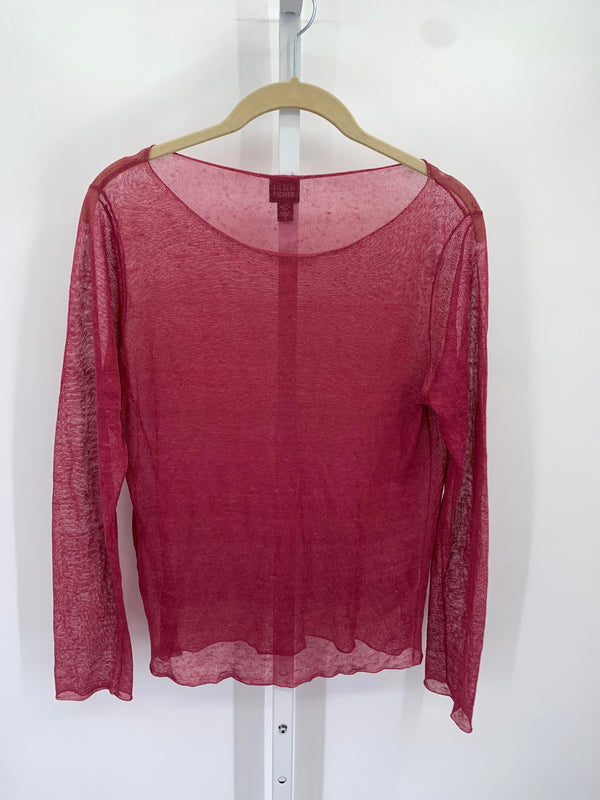 Eileen Fisher Size Small Misses Long Sleeve Shirt