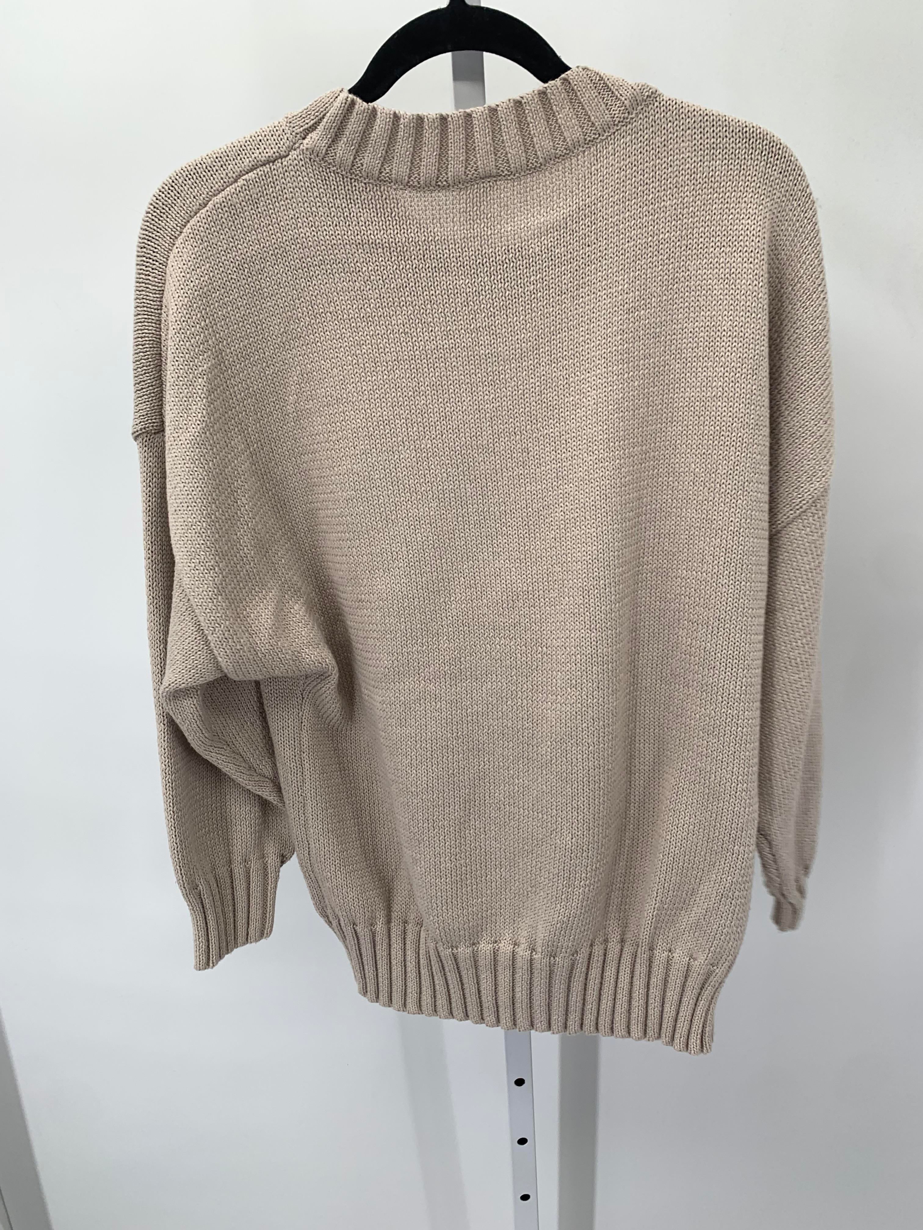 Size Medium Misses Long Slv Sweater