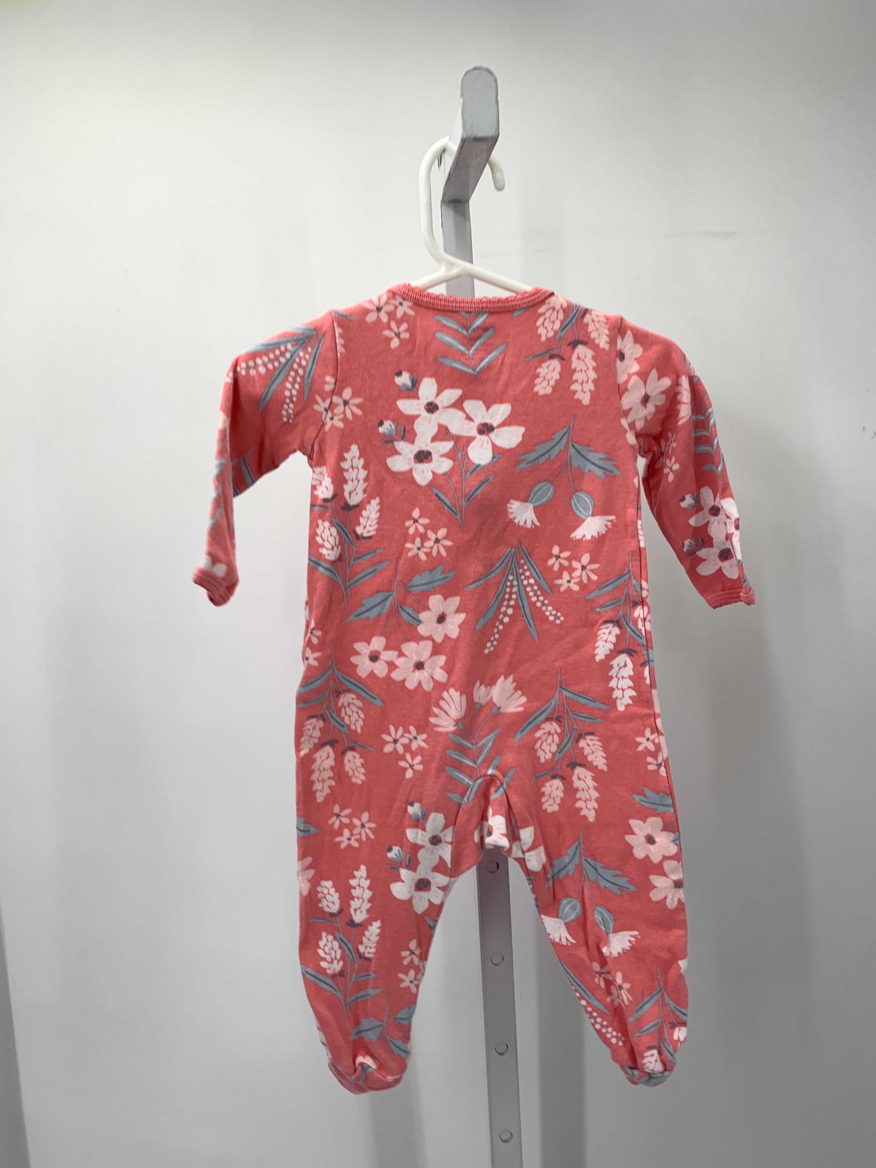 Carters Size 9 Months Girls Long Slv. Romper