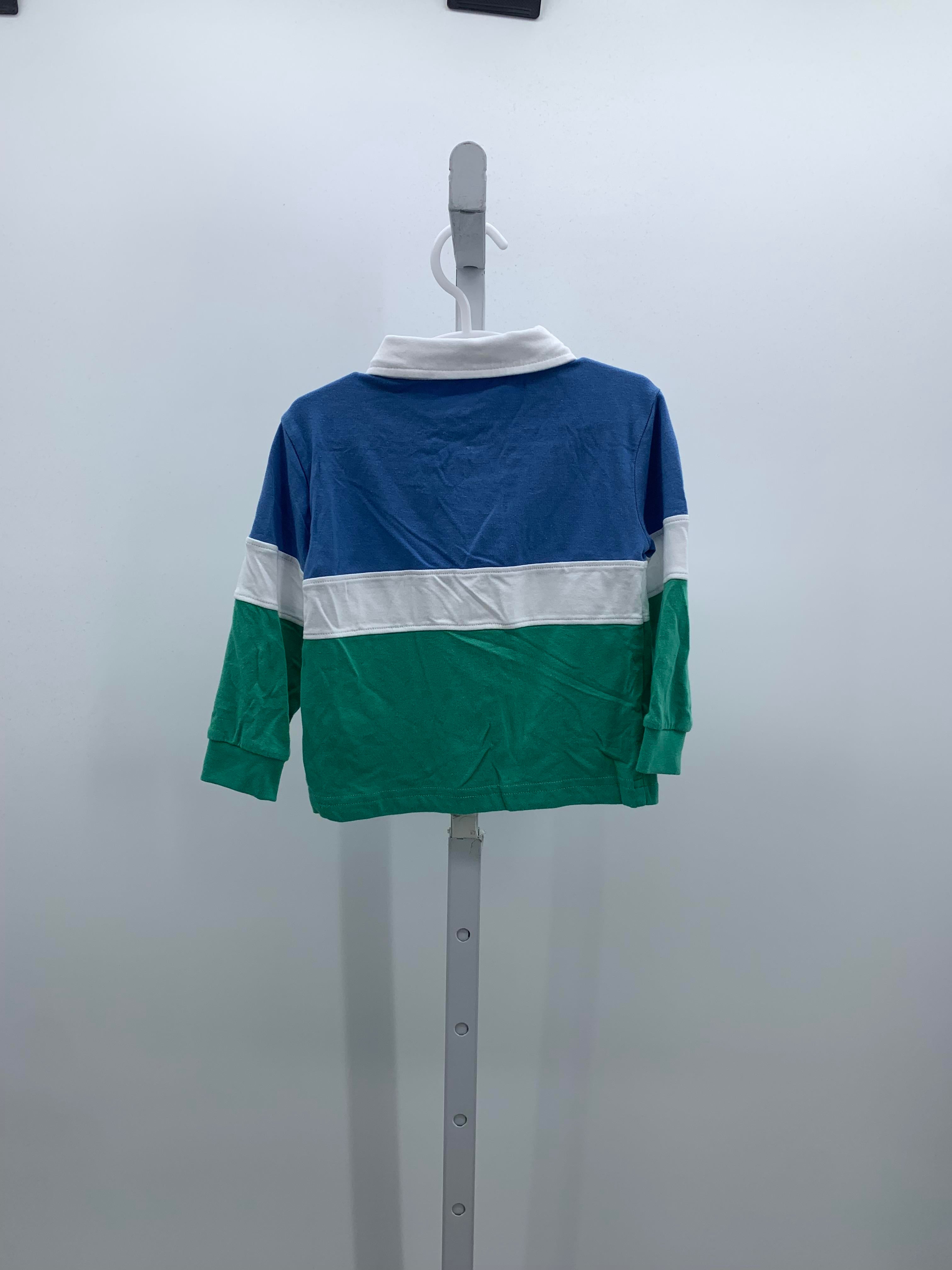 WHITE GREEN POLO.