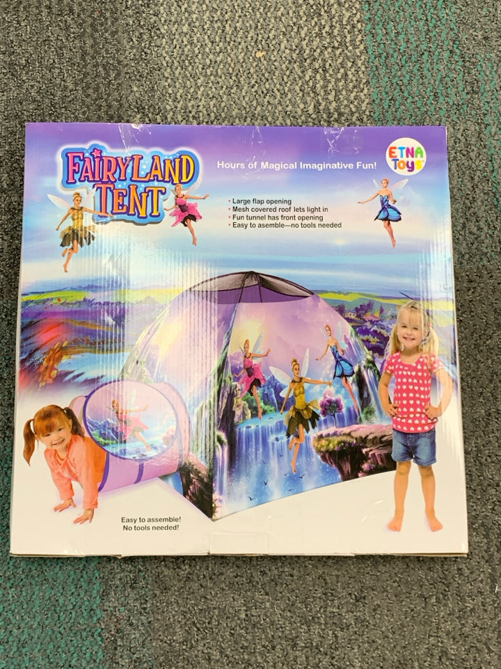 FairyLand Kid Play Tent Tunnel in Box