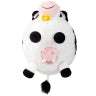 Mini Squishable Black & White Cow