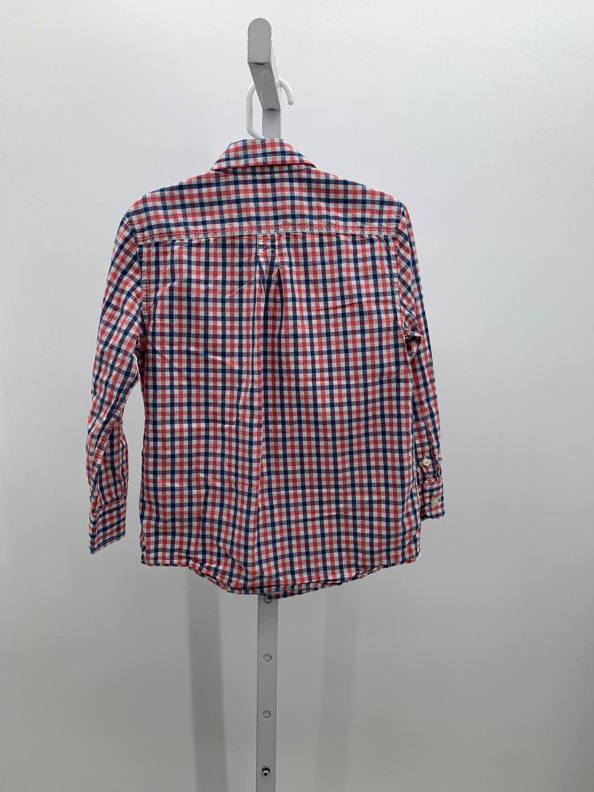 BLUE WHITE PLAID
