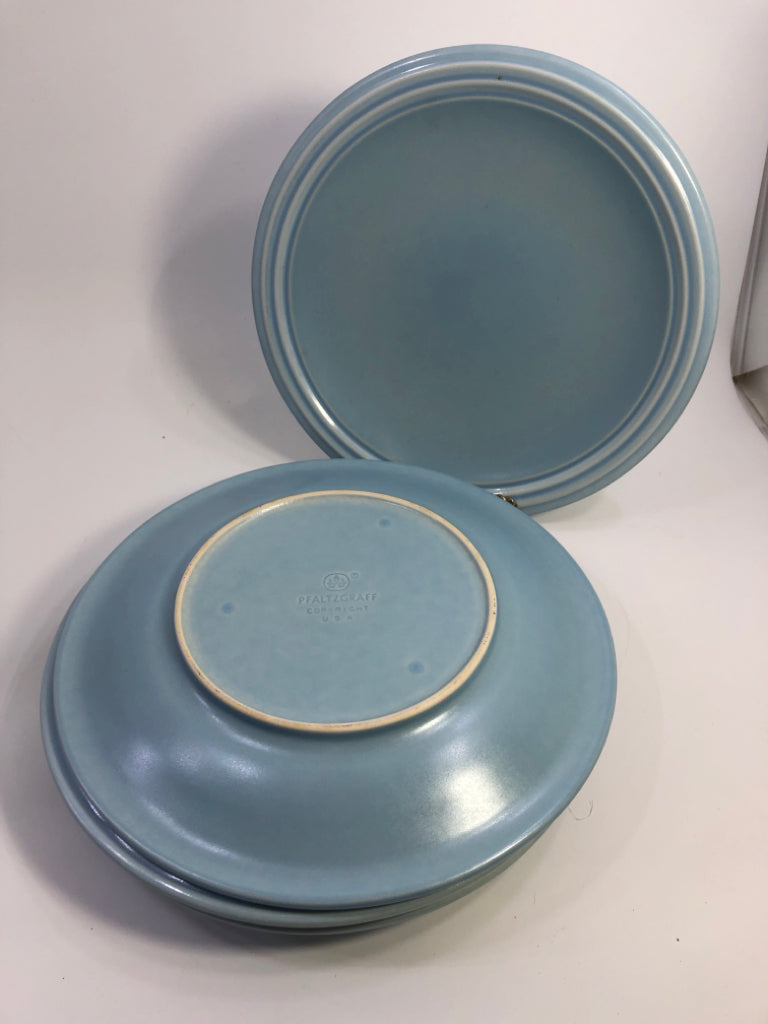 12PC LT BLUE PFALTZGRAFF SVC FOR 4.