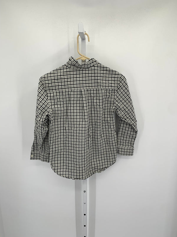 GREY PLAID BUTTON DOWN