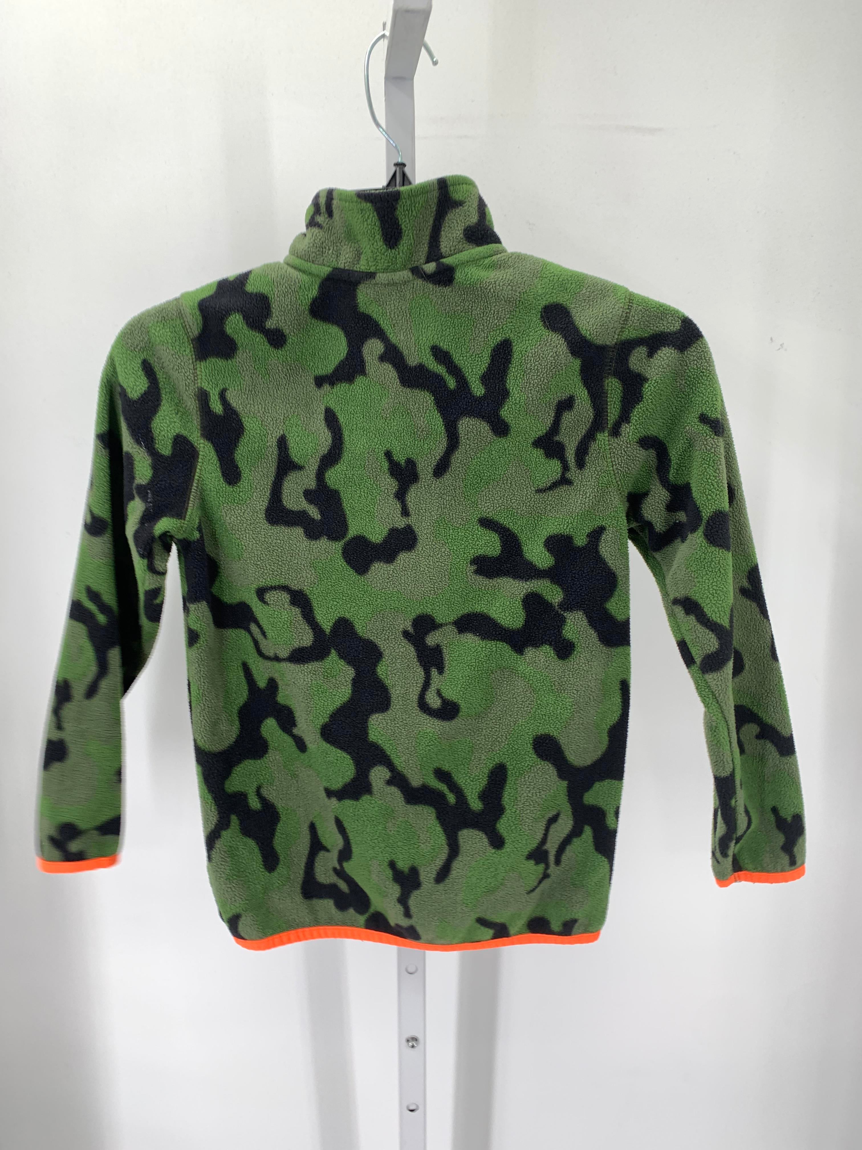 CAMO PARTIAL ZIP FLEECE