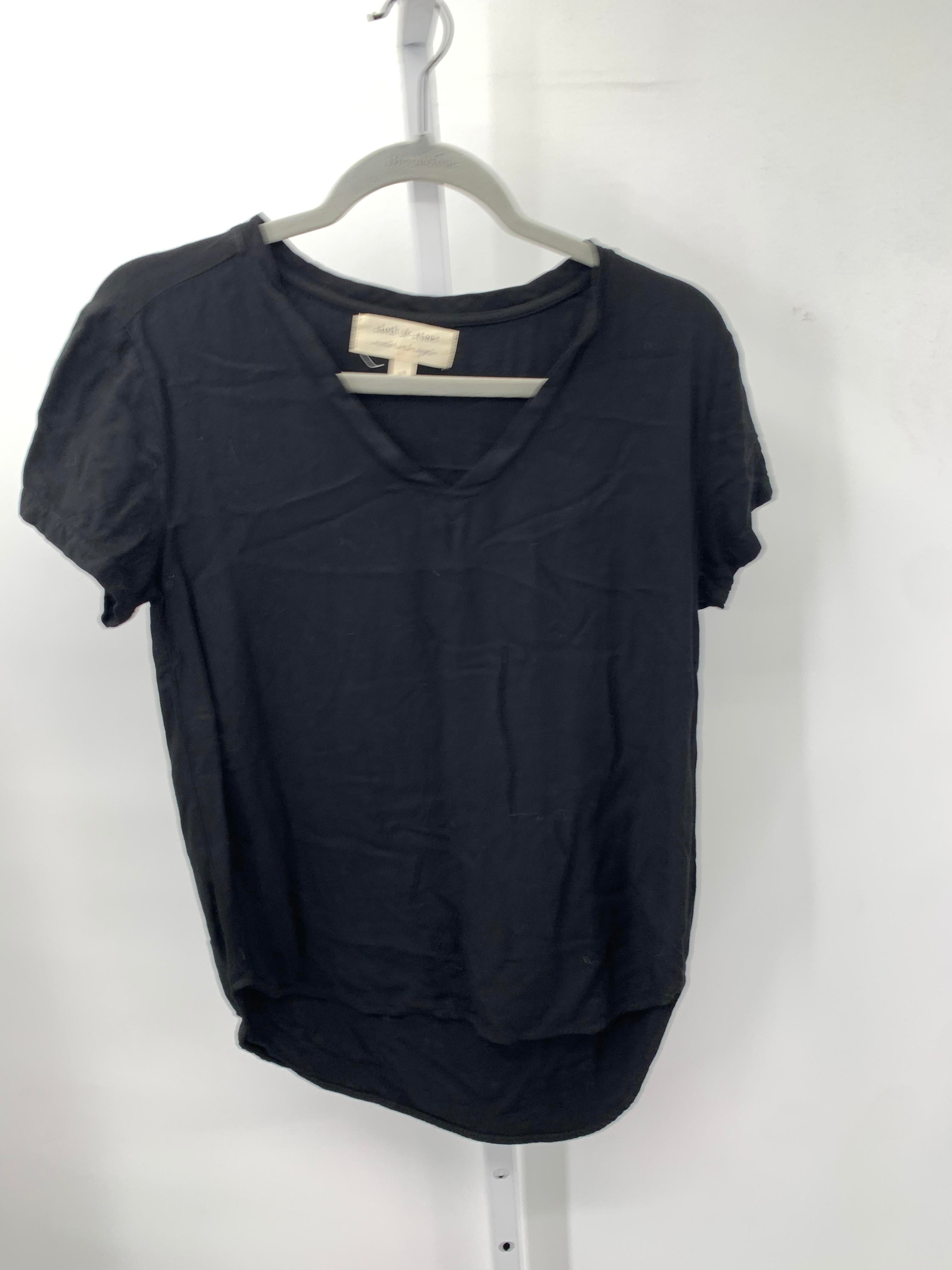 Cloth & Stone Size Small Misses Short Sleeve Shirt