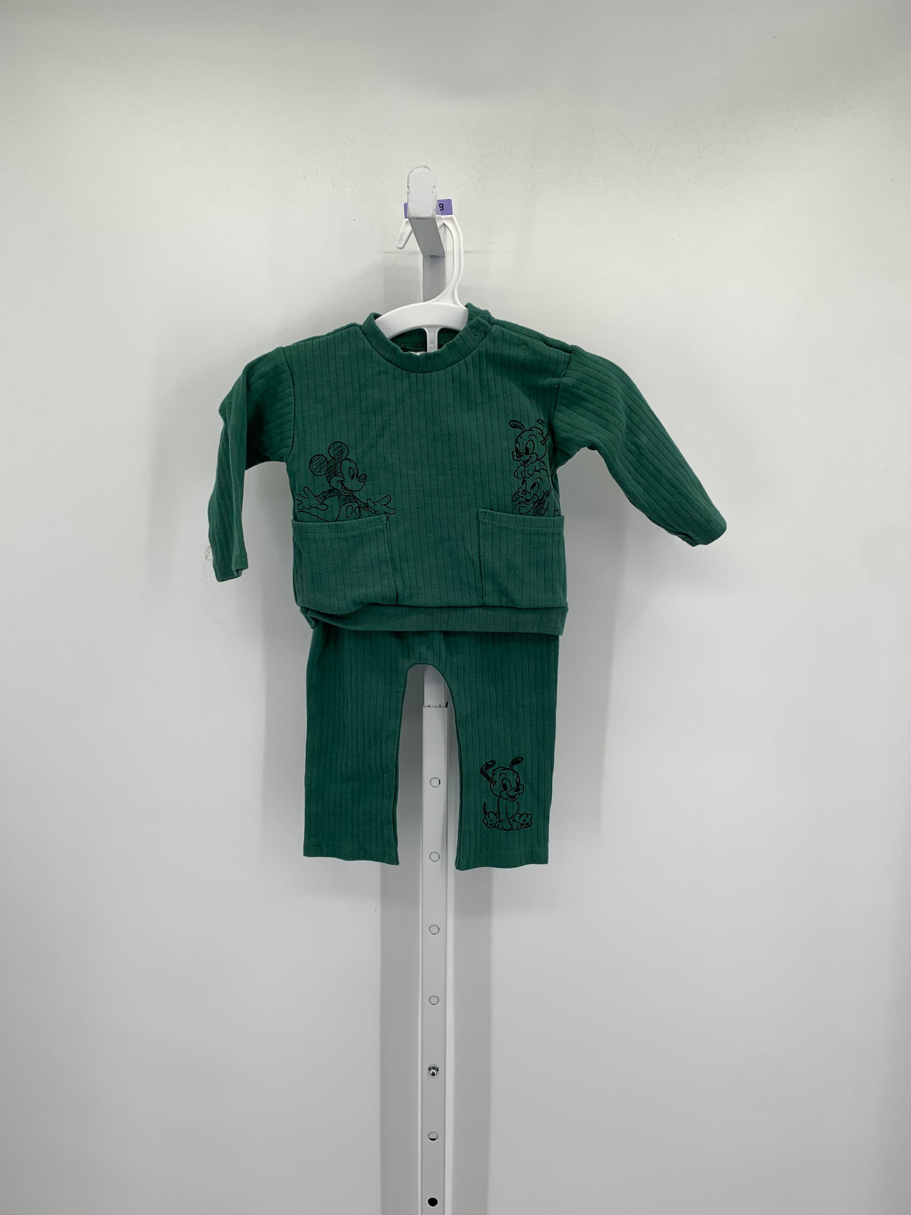 MICKEY AND FRIENDS RIBBED KNIT SHIRT AND PANTS