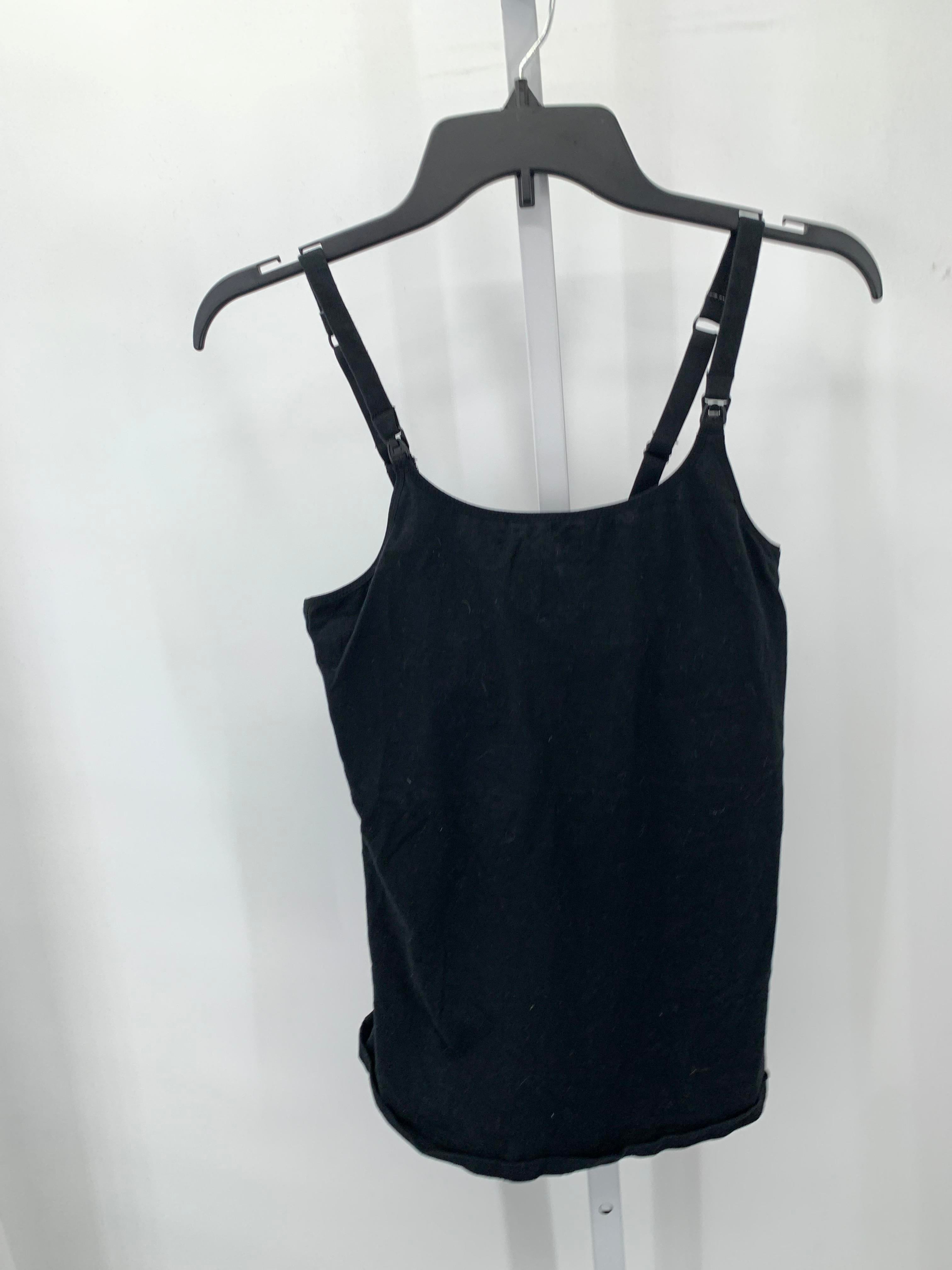 Gilligan & OMalley Black Size Large Maternity Camisole
