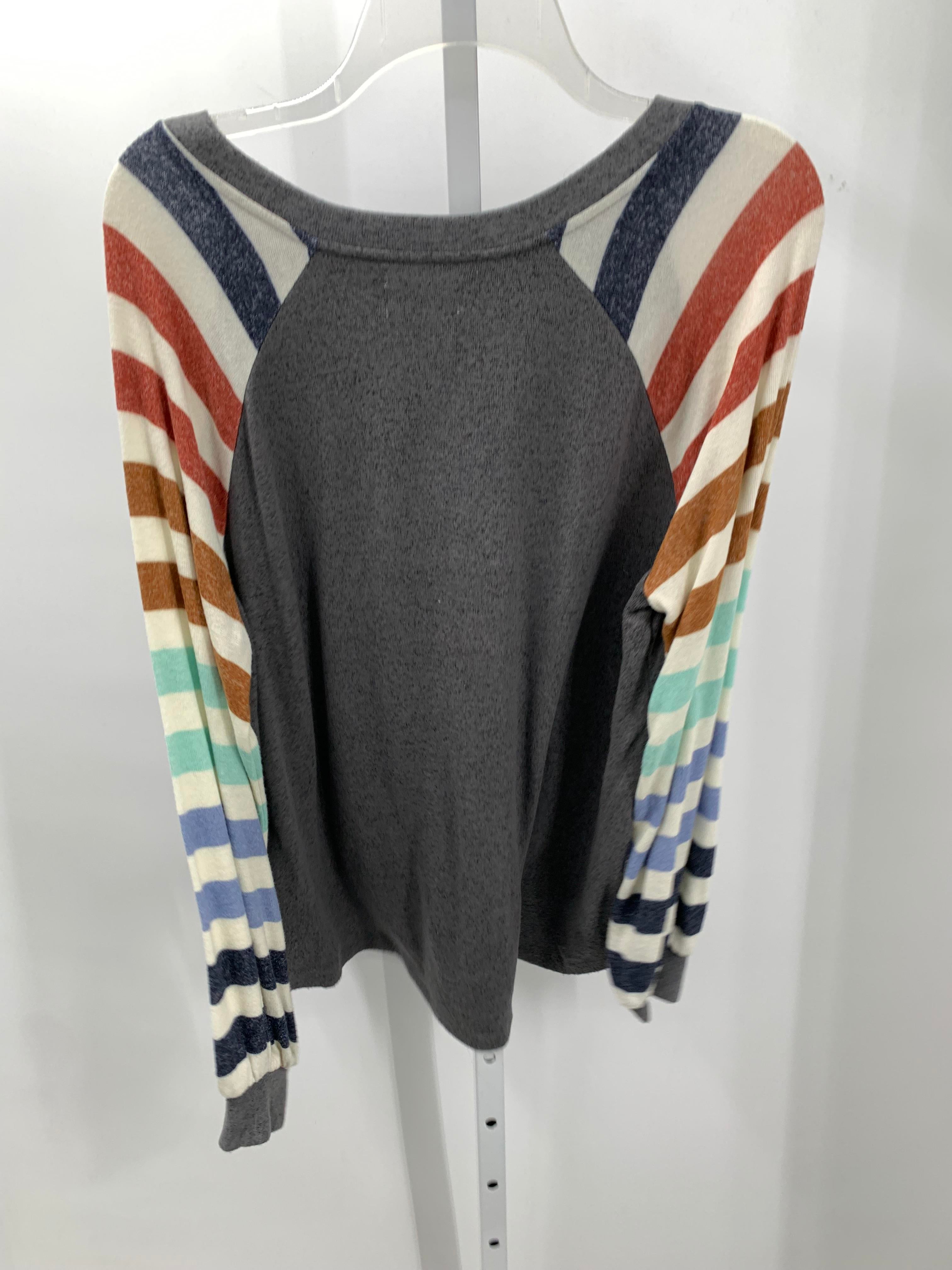 Maurices Size Large Misses Long Sleeve Shirt