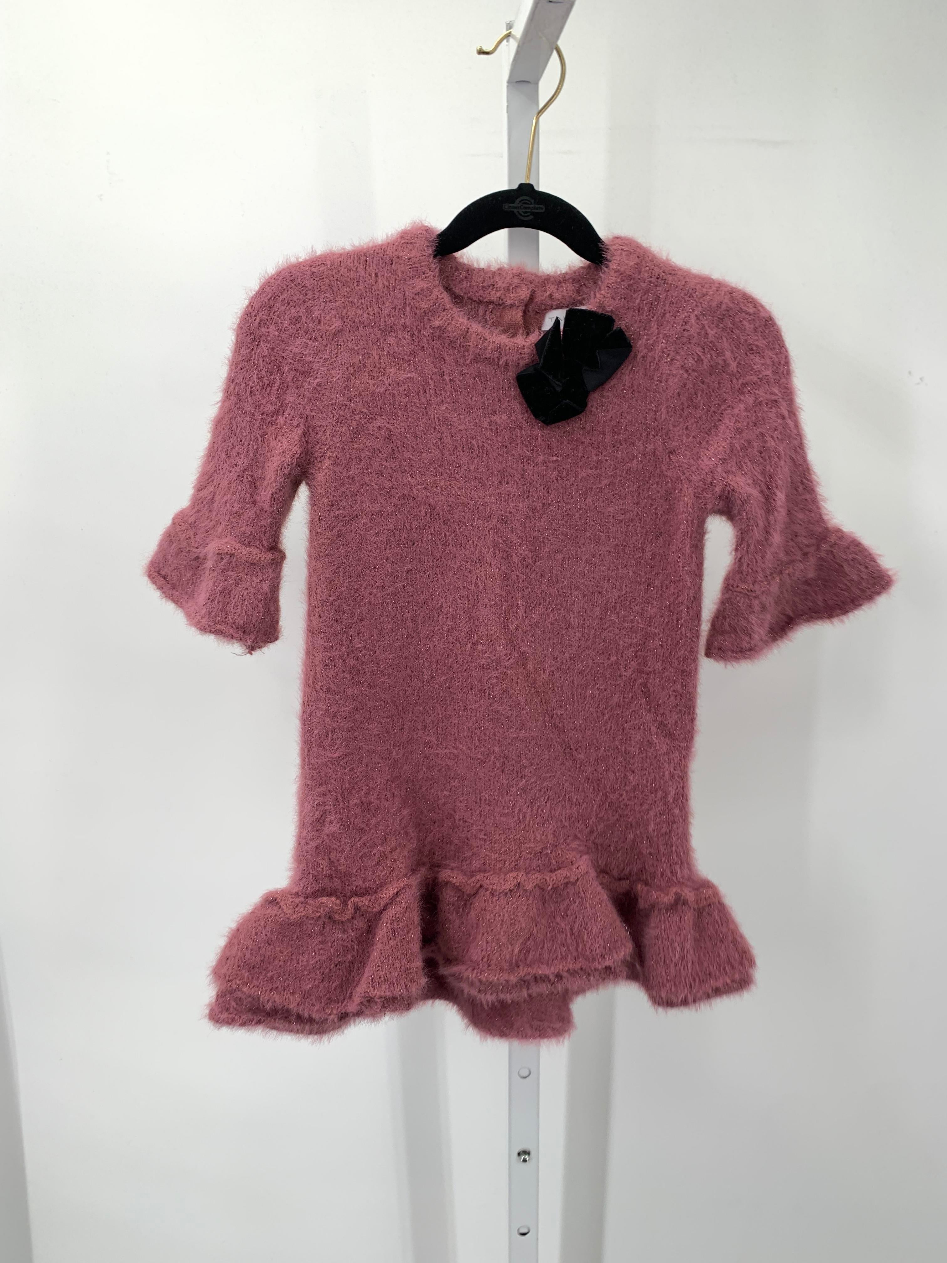 Tahari Size 2T Girls Short Sleeve Dress