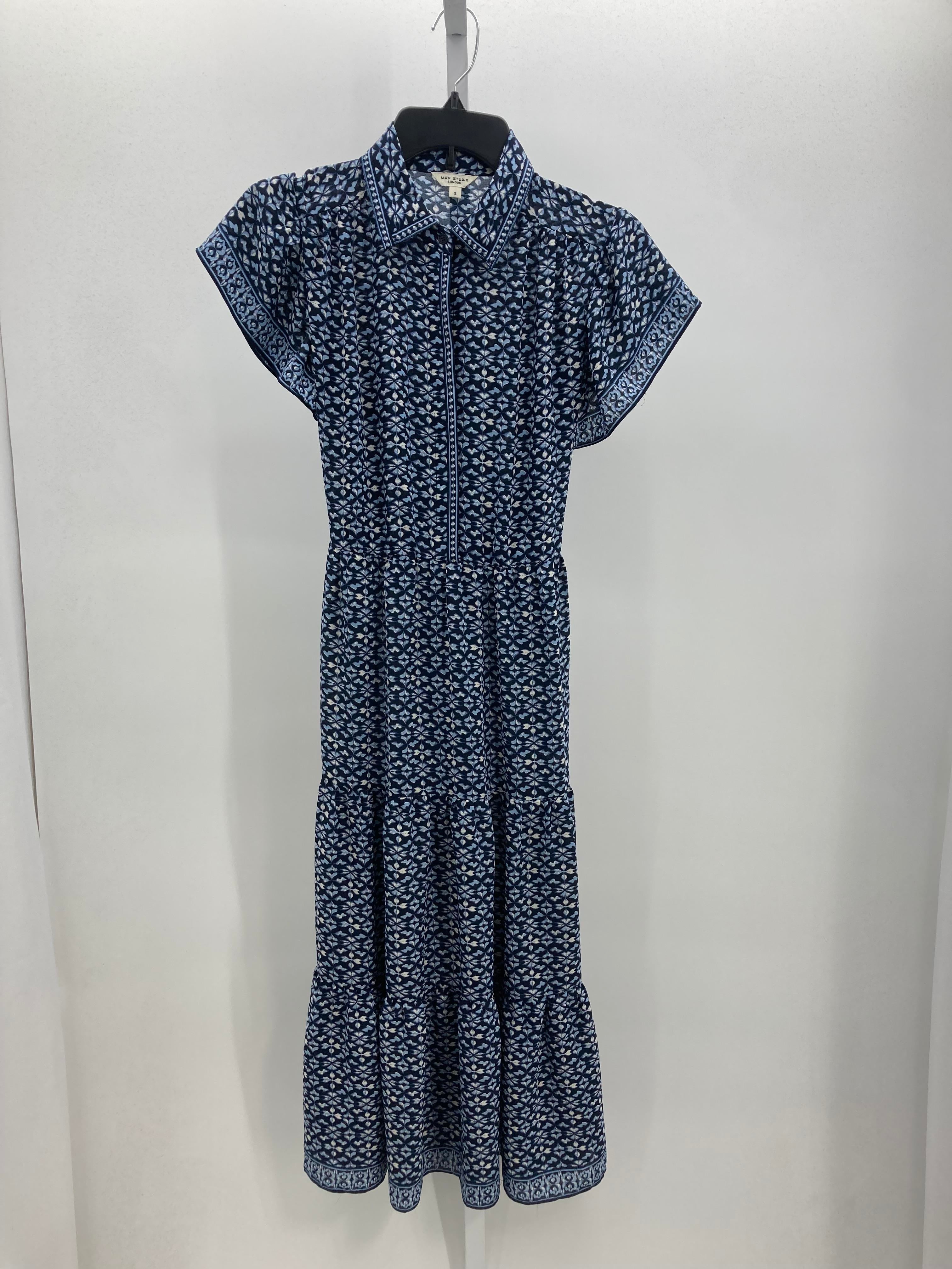 Max Studio Size Small Misses Short Sleeve Dress