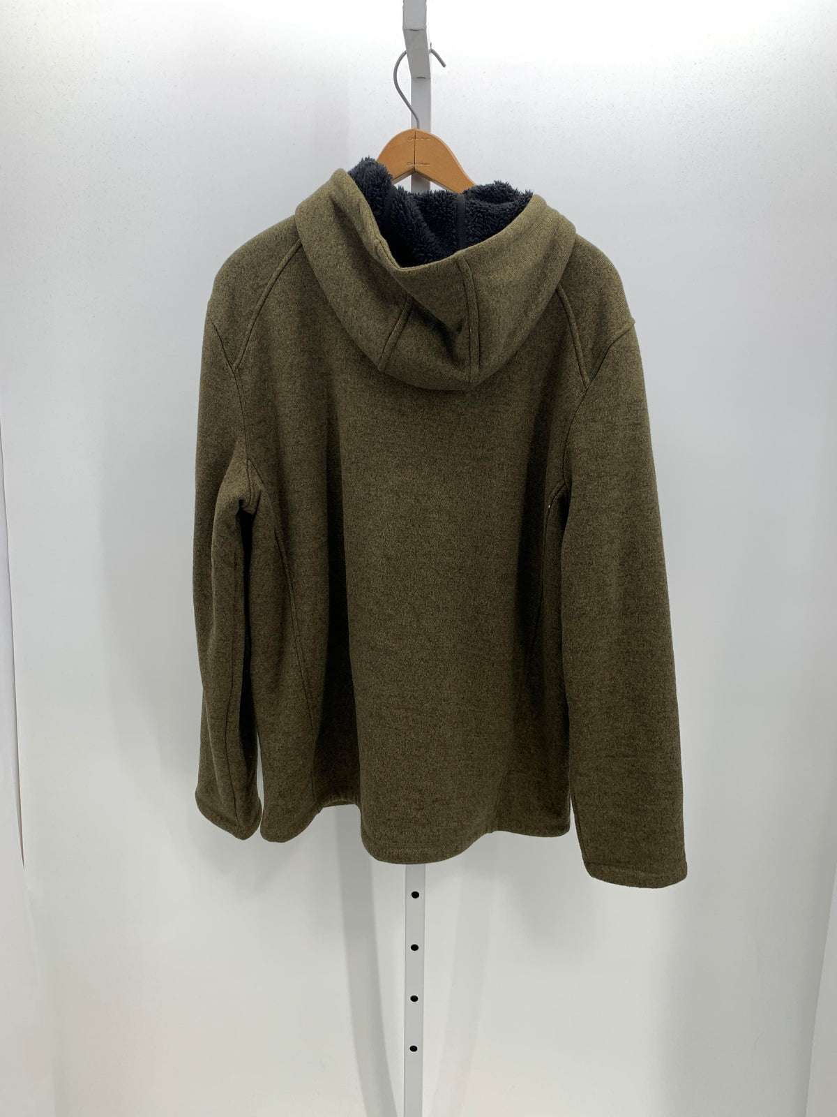FAUX FUR HOODED ZIP