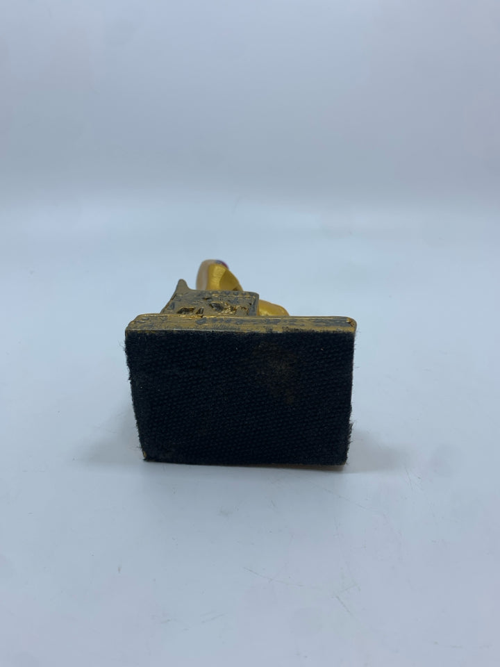 PAINTED OSIRIS FIGURINE.