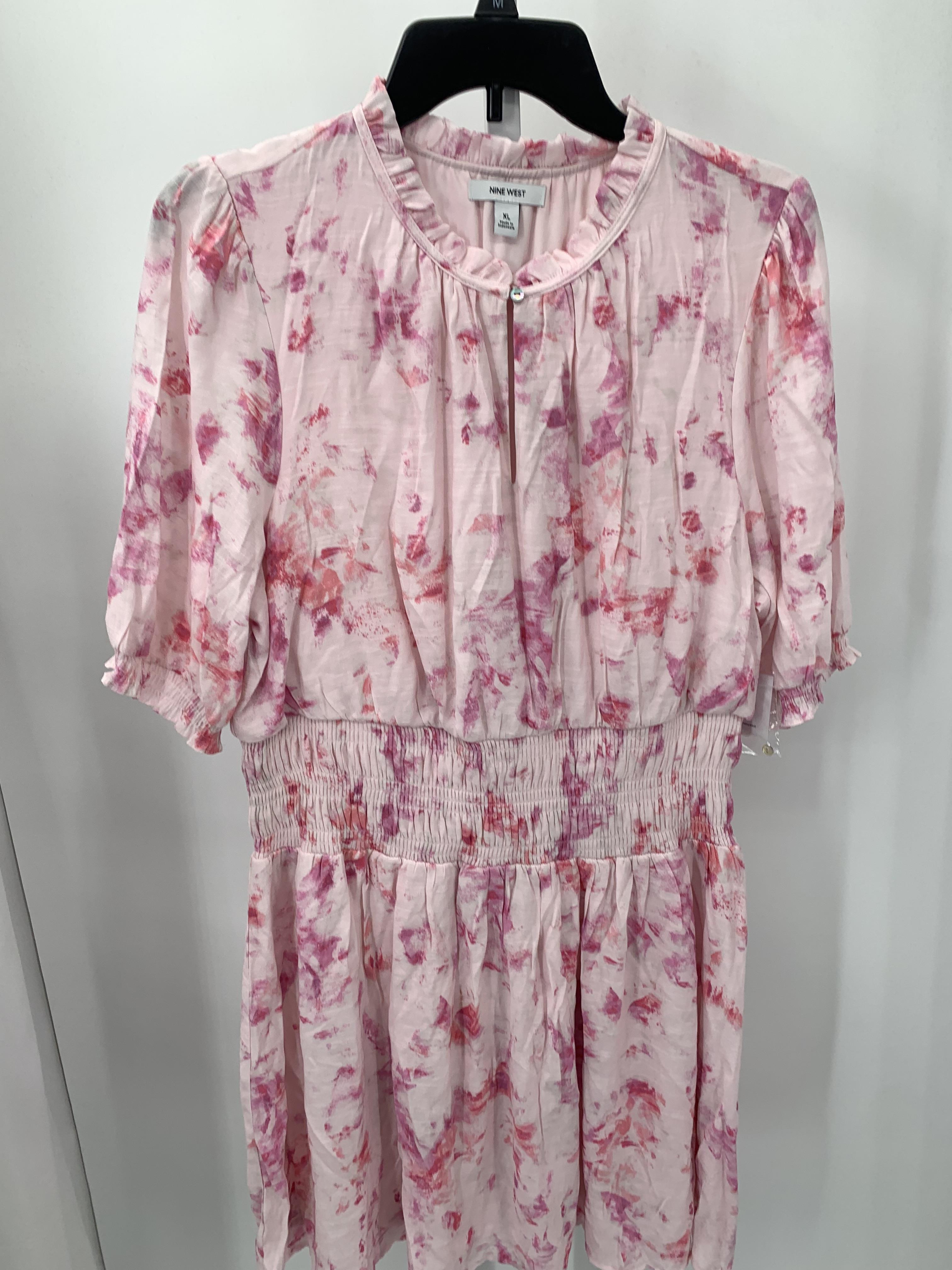 Nine West Size Extra Large Misses Short Sleeve Dress