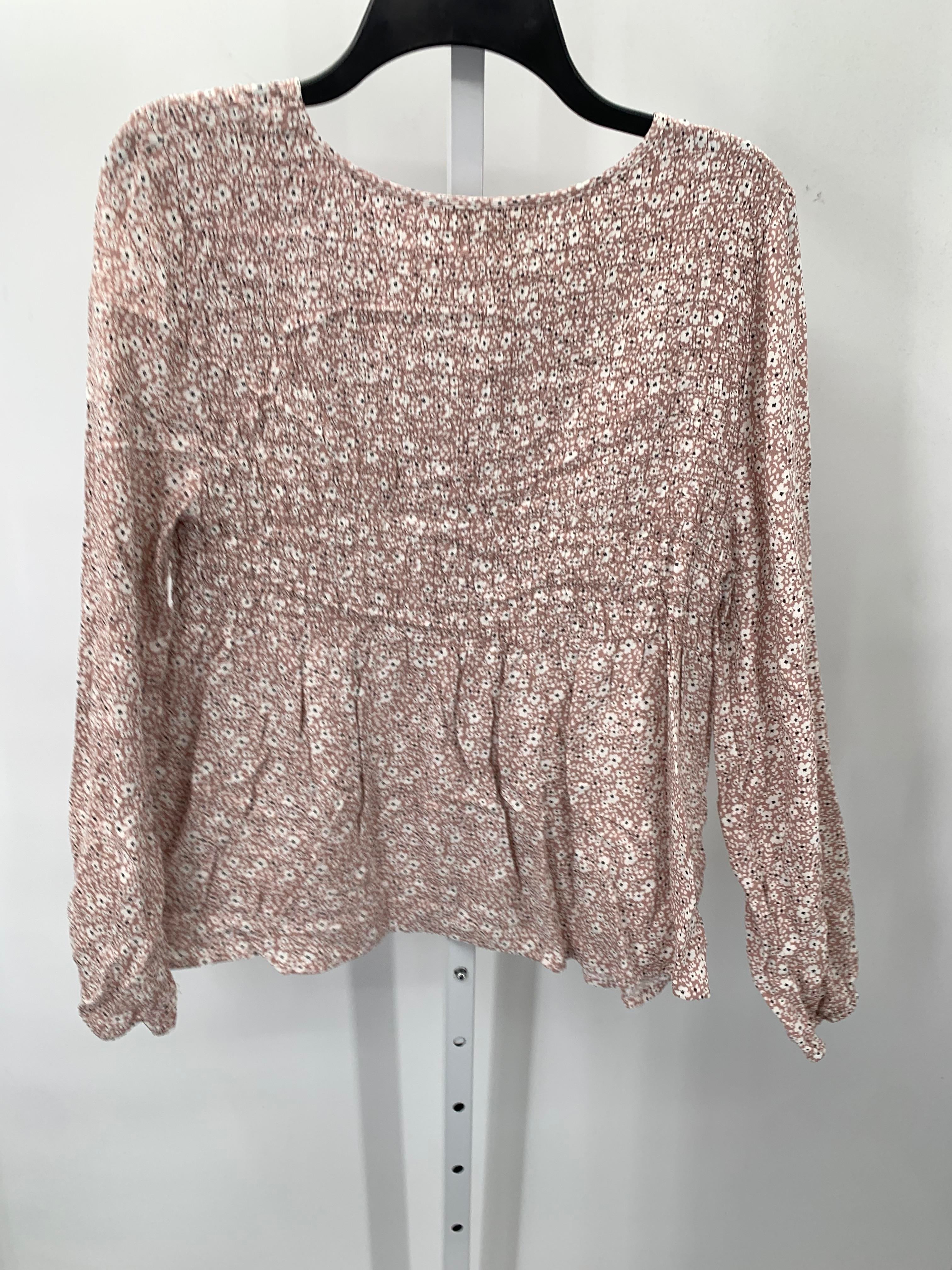 Size Large Juniors Long Sleeve Shirt