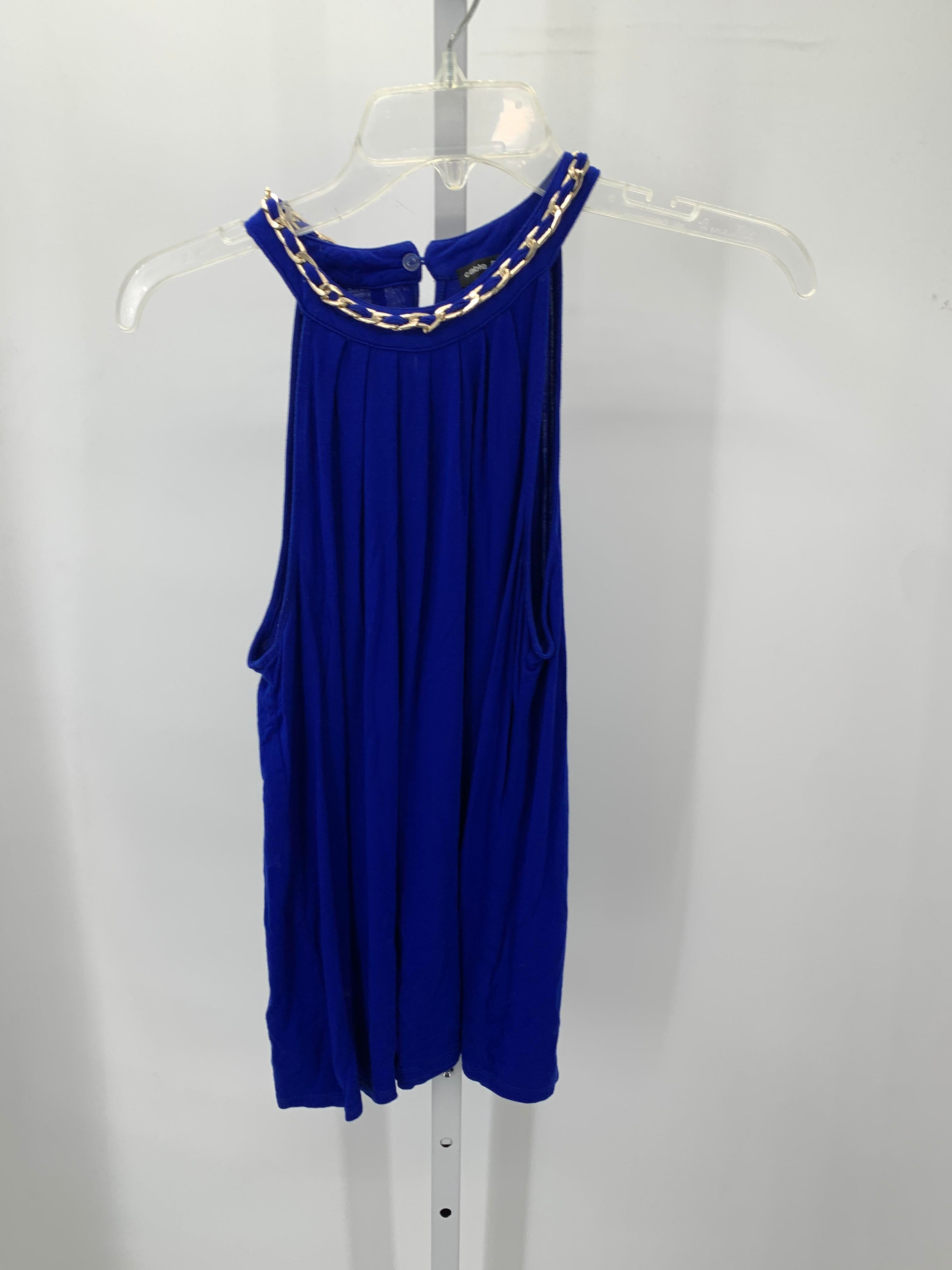 Cable & Gauge Size Medium Misses Sleeveless Shirt