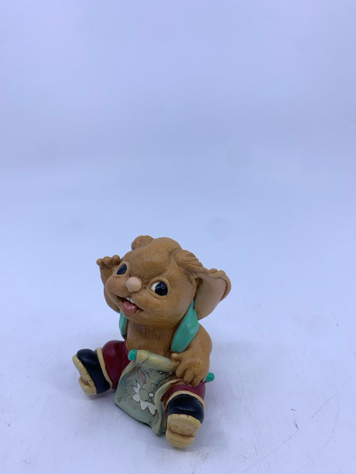 VTG PENDELFIN "AHOY" BUNNY W FLAG.