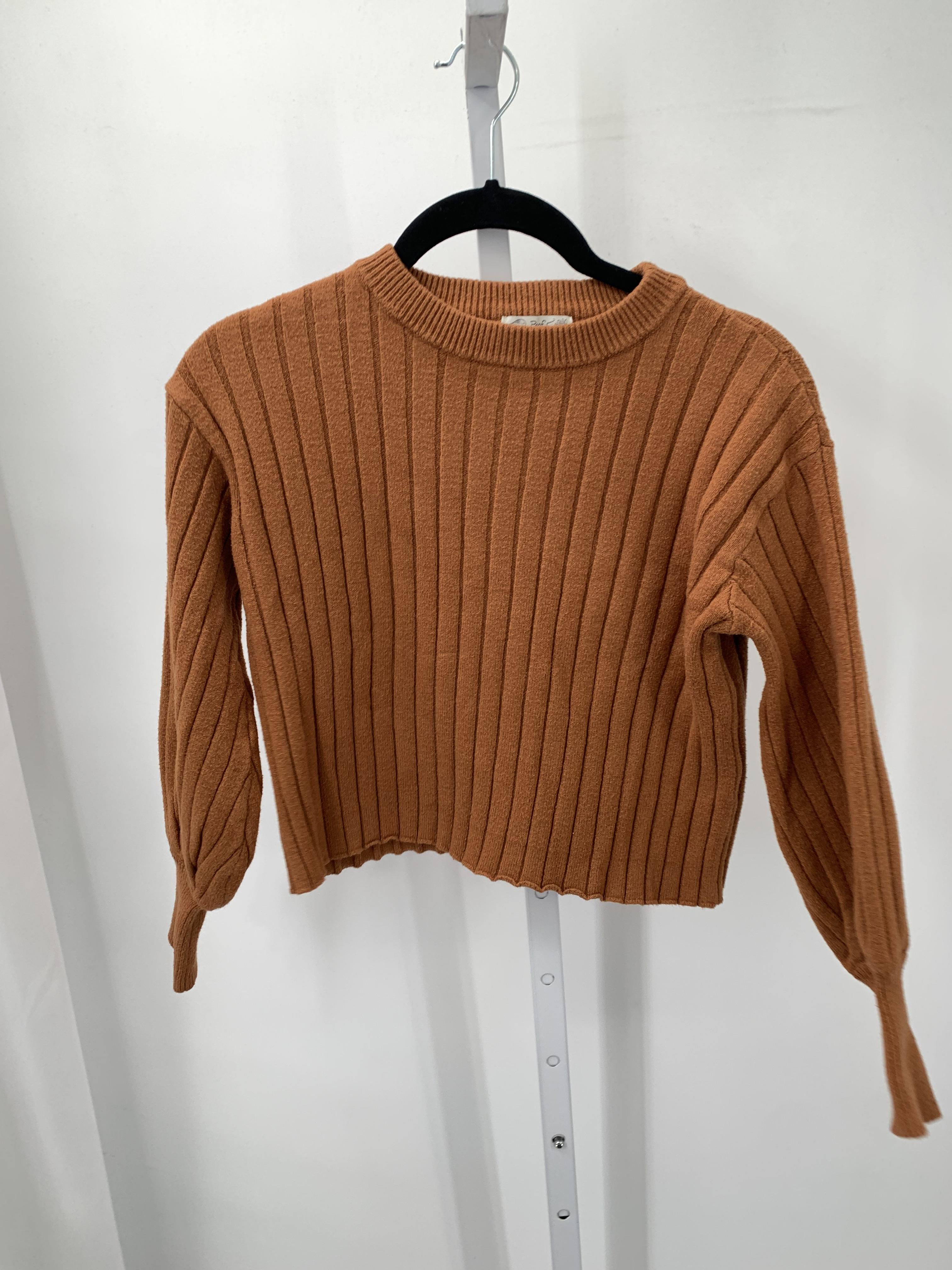 Poof Size Small Juniors Long Sleeve Sweater